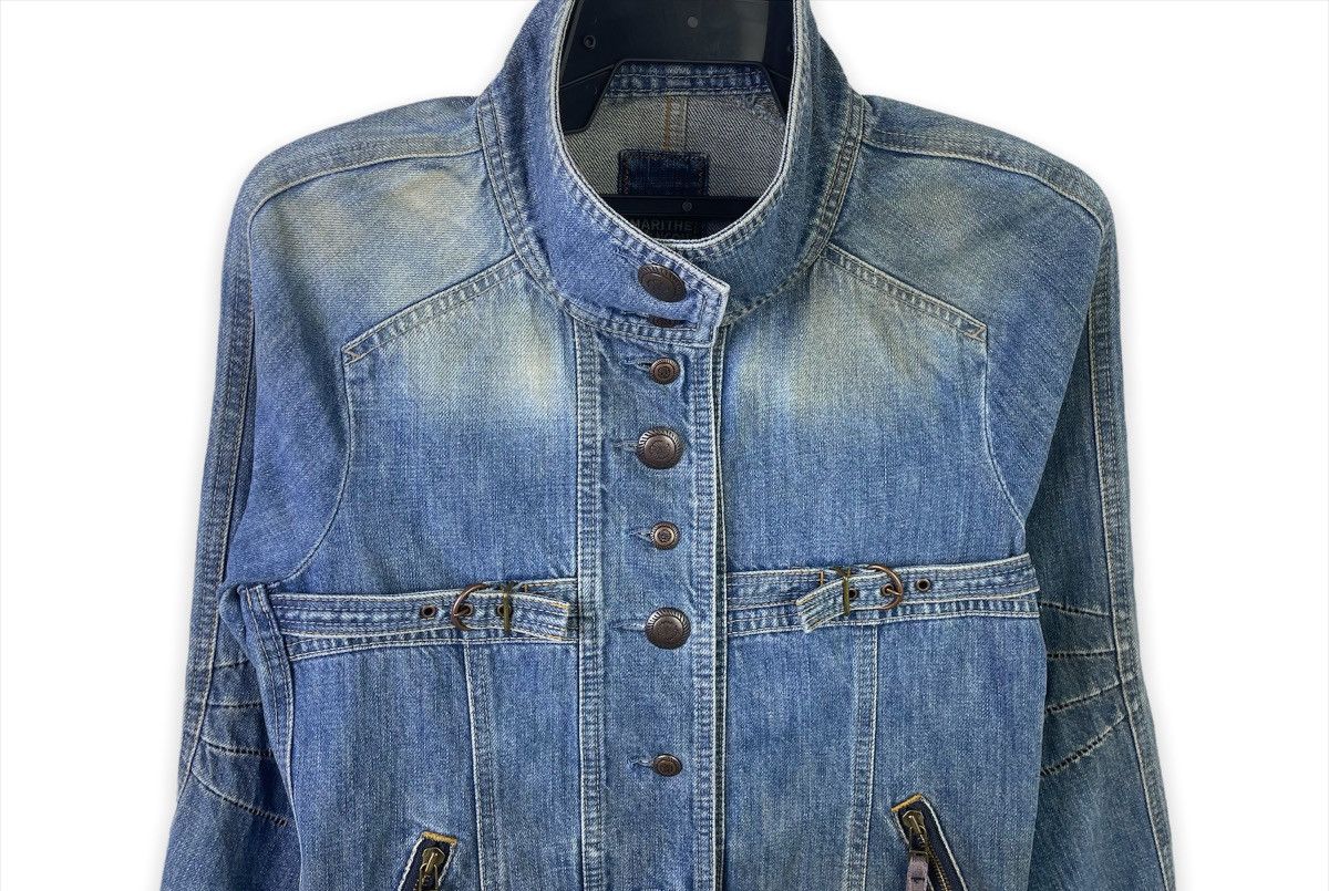 Marithe + Francois Girbaud 🔥Rare Vintage Marithe Francois Girbaud Jeans Jacket Size US M / EU 48-50 / 2 - 7 Thumbnail