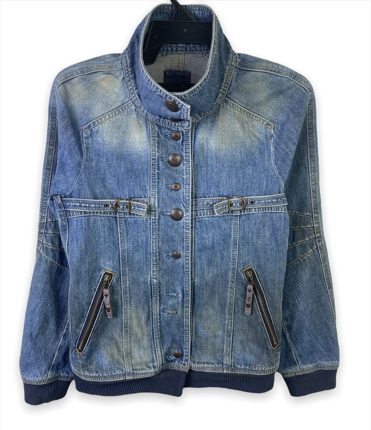Marithe + Francois Girbaud 🔥Rare Vintage Marithe Francois Girbaud Jeans Jacket Size US M / EU 48-50 / 2 - 6 Thumbnail