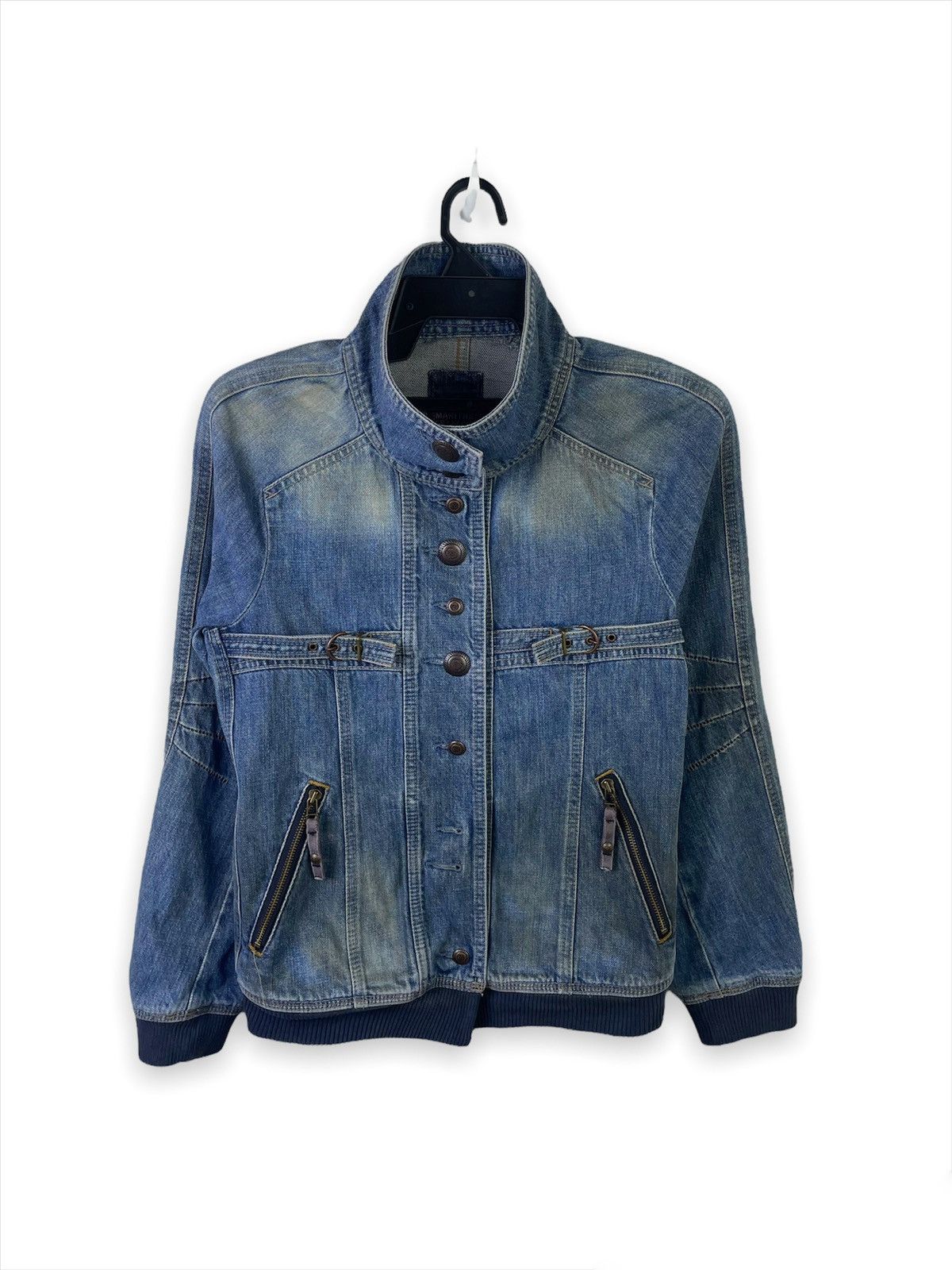 Marithe + Francois Girbaud 🔥Rare Vintage Marithe Francois Girbaud Jeans Jacket Size US M / EU 48-50 / 2 - 1 Thumbnail