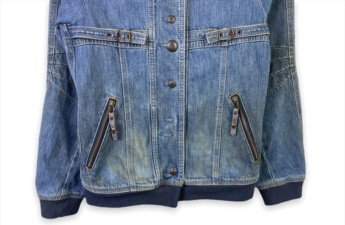 Marithe + Francois Girbaud 🔥Rare Vintage Marithe Francois Girbaud Jeans Jacket Size US M / EU 48-50 / 2 - 8 Thumbnail