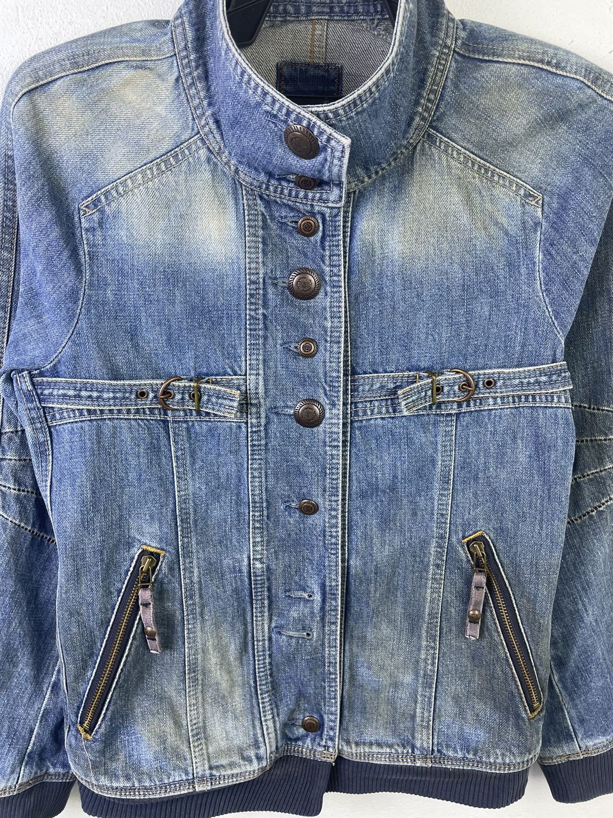 Marithe + Francois Girbaud 🔥Rare Vintage Marithe Francois Girbaud Jeans Jacket Size US M / EU 48-50 / 2 - 9 Thumbnail