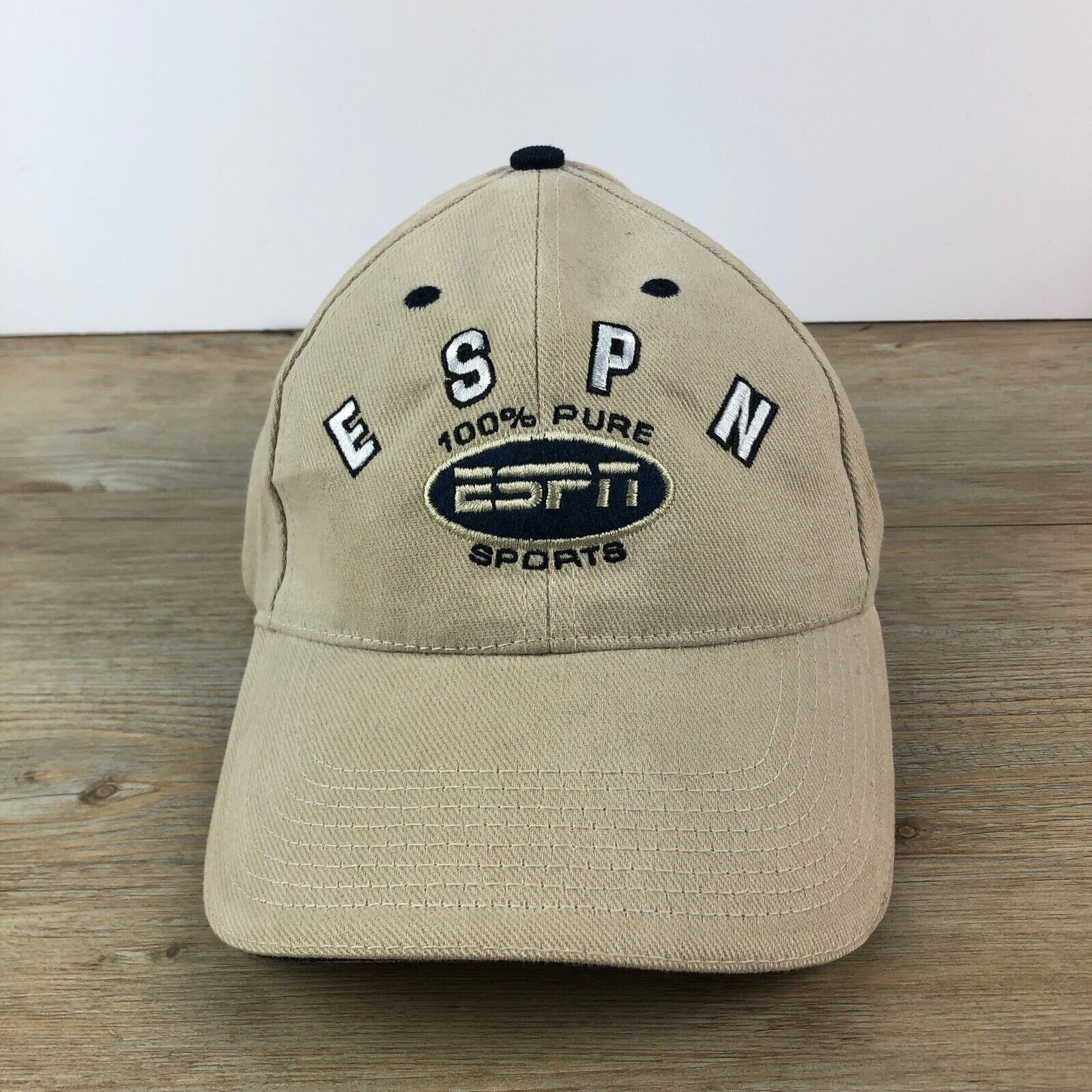ESPN Hat Est 1979 Retro Logo Black Baseball Cap Adj S… - Gem