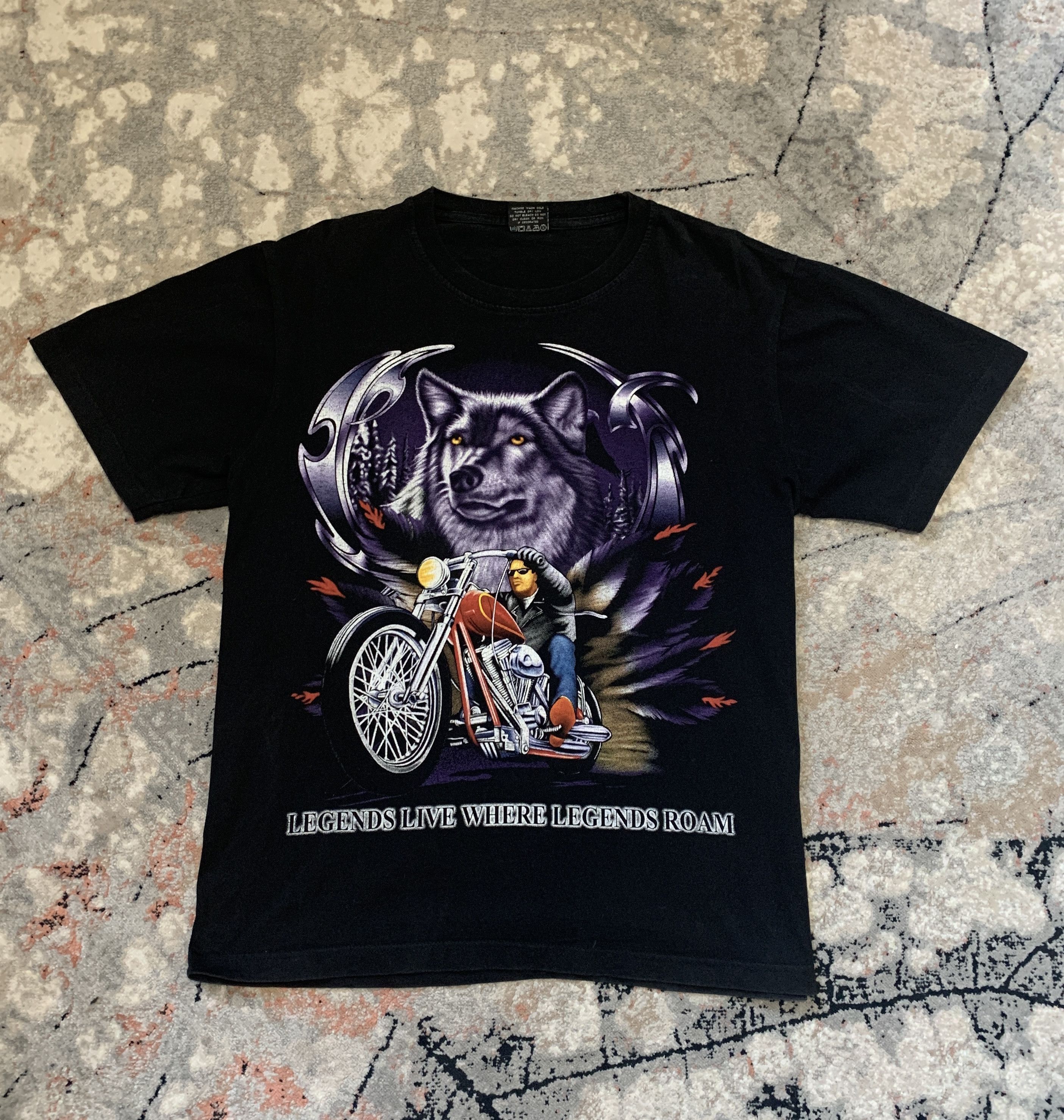Vintage Legend Live Where Legends Roam Size US L / EU 52-54 / 3 - 3 Thumbnail