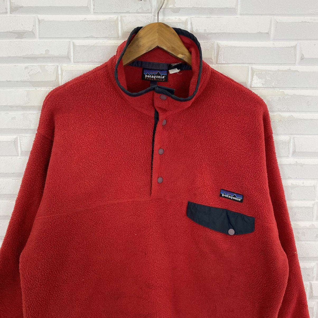 Patagonia Patagonia Synchilla fleece jacket nice design Size US M / EU 48-50 / 2 - 5 Thumbnail