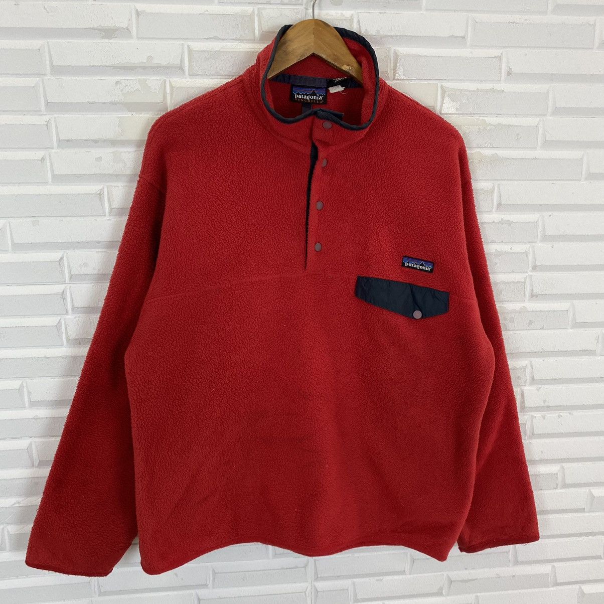 Patagonia Patagonia Synchilla fleece jacket nice design Size US M / EU 48-50 / 2 - 3 Thumbnail