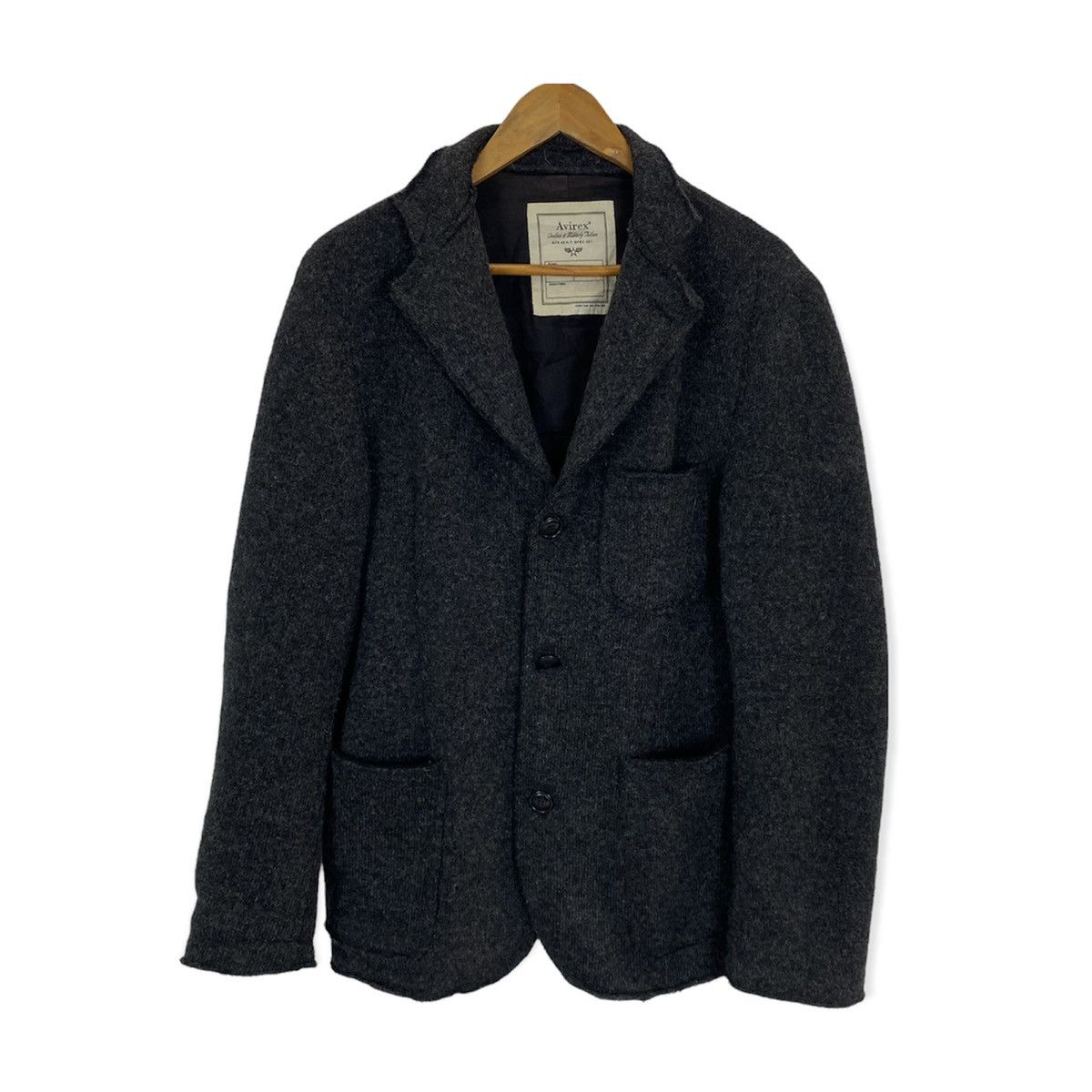 Avirex Avirex civilian and military tailors wool jacket | Grailed