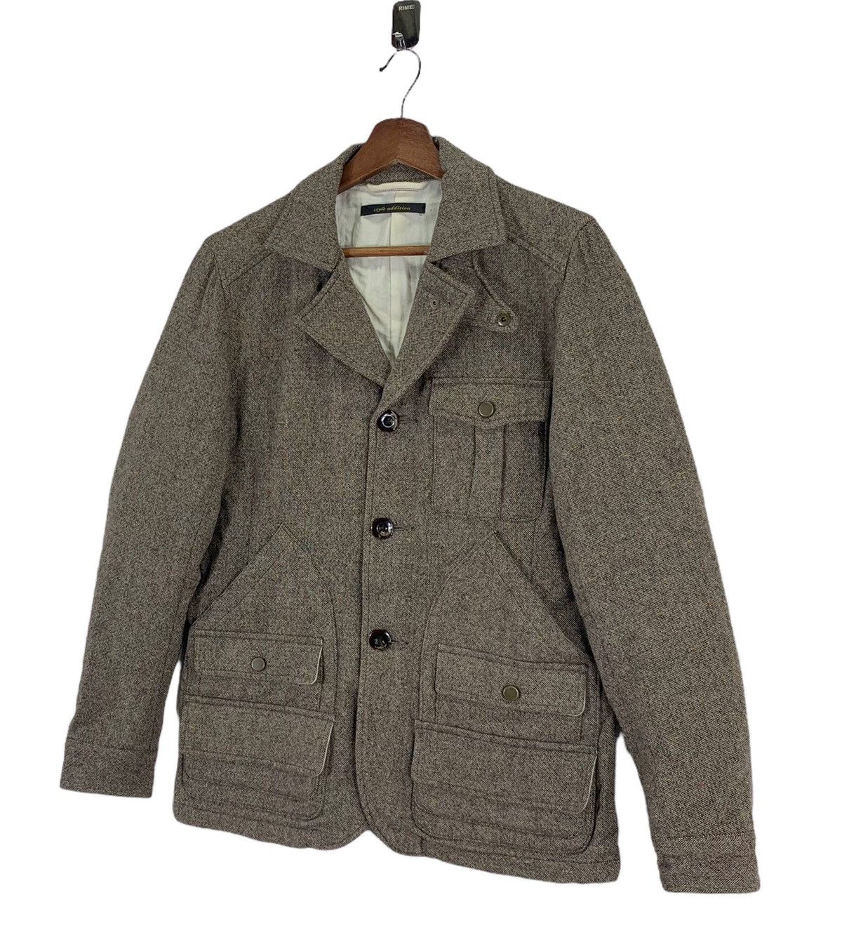 Designer × Japanese Brand × Vintage Japanese Brand Style Addition Wool Button Jacket Size US M / EU 48-50 / 2 - 2 Thumbnail