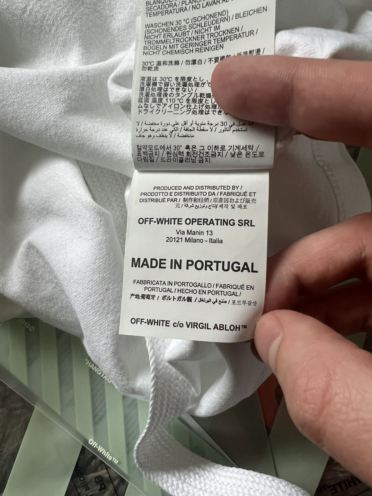 Off-White OFF-White Virgil abloh t-shirt XXS tee t yellow Off-White OFF-White Virgil abloh t-shirt XXS tee t yellow