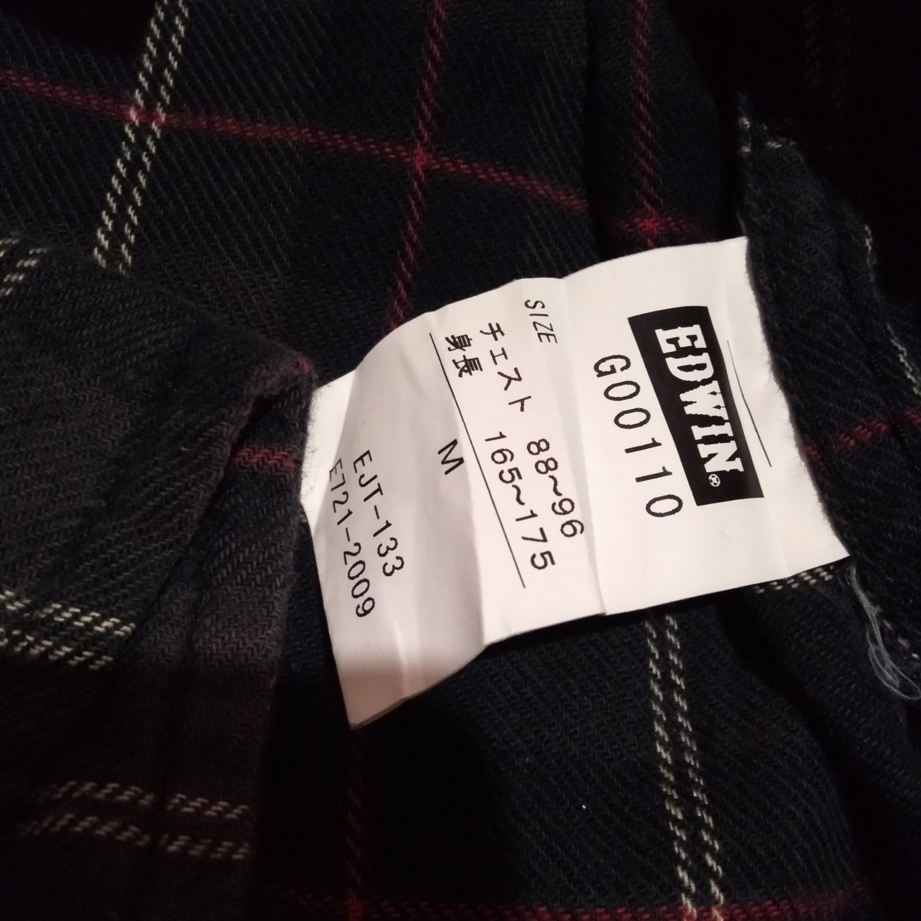 Designer × Edwin × Flannel Edwin Flannel Double Pocket Size US L / EU 52-54 / 3 - 3 Thumbnail