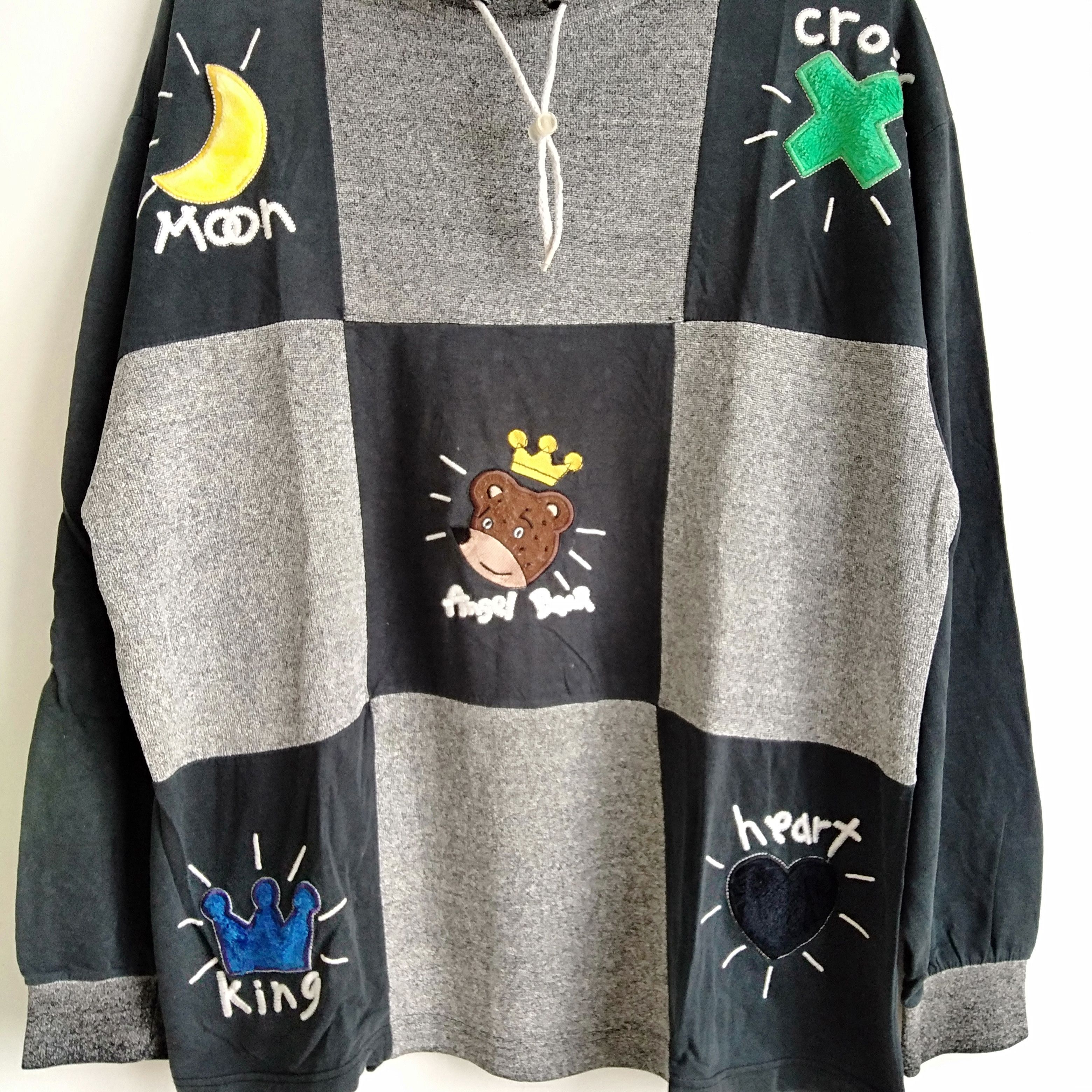 Arts & Science × Jean Charles De Castelbajac Vtg Jean Charles Sweatshirt Embroidery Big Logo Pullover Size US L / EU 52-54 / 3 - 2 Thumbnail