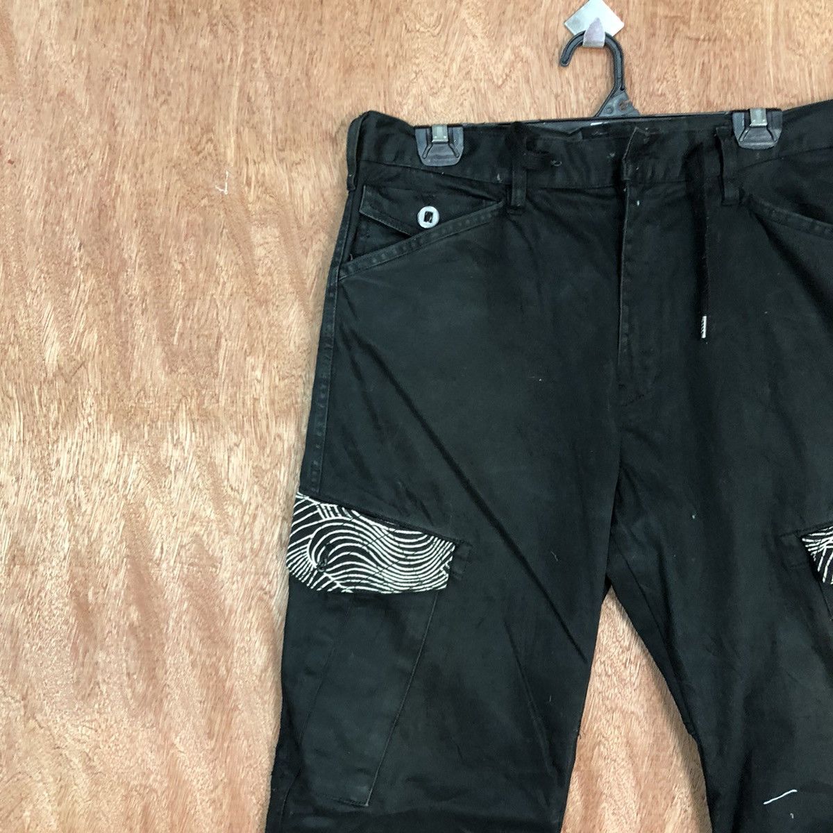 Edition Japan Japan Black Multipocket Tactical Cargo Pants #H337 Size US 33 - 6 Thumbnail