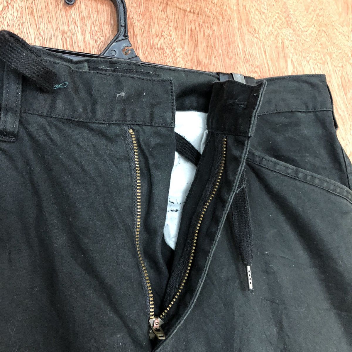 Edition Japan Japan Black Multipocket Tactical Cargo Pants #H337 Size US 33 - 7 Thumbnail