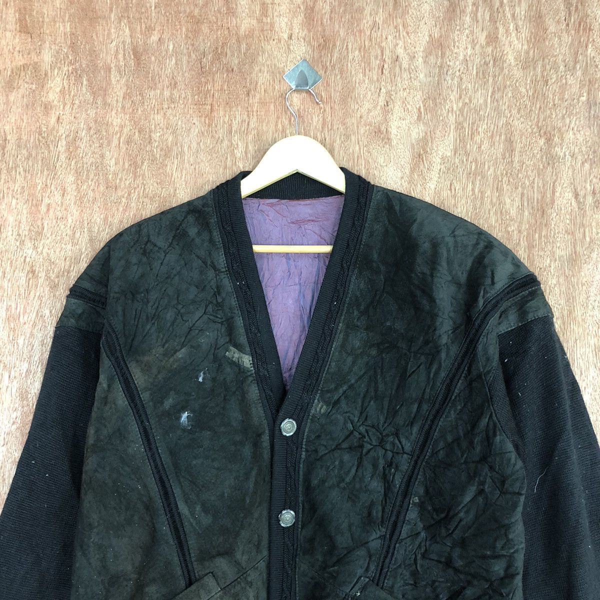 Vintage Japan Black vintage jacket #H321 Size US M / EU 48-50 / 2 - 2 Thumbnail