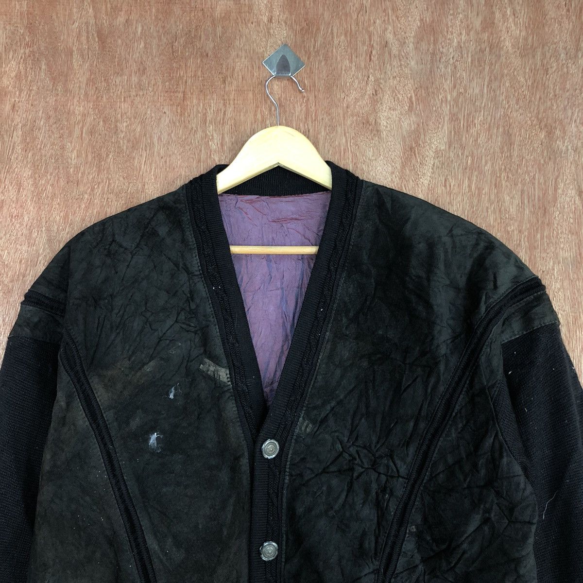 Vintage Japan Black vintage jacket #H321 Size US M / EU 48-50 / 2 - 9 Thumbnail