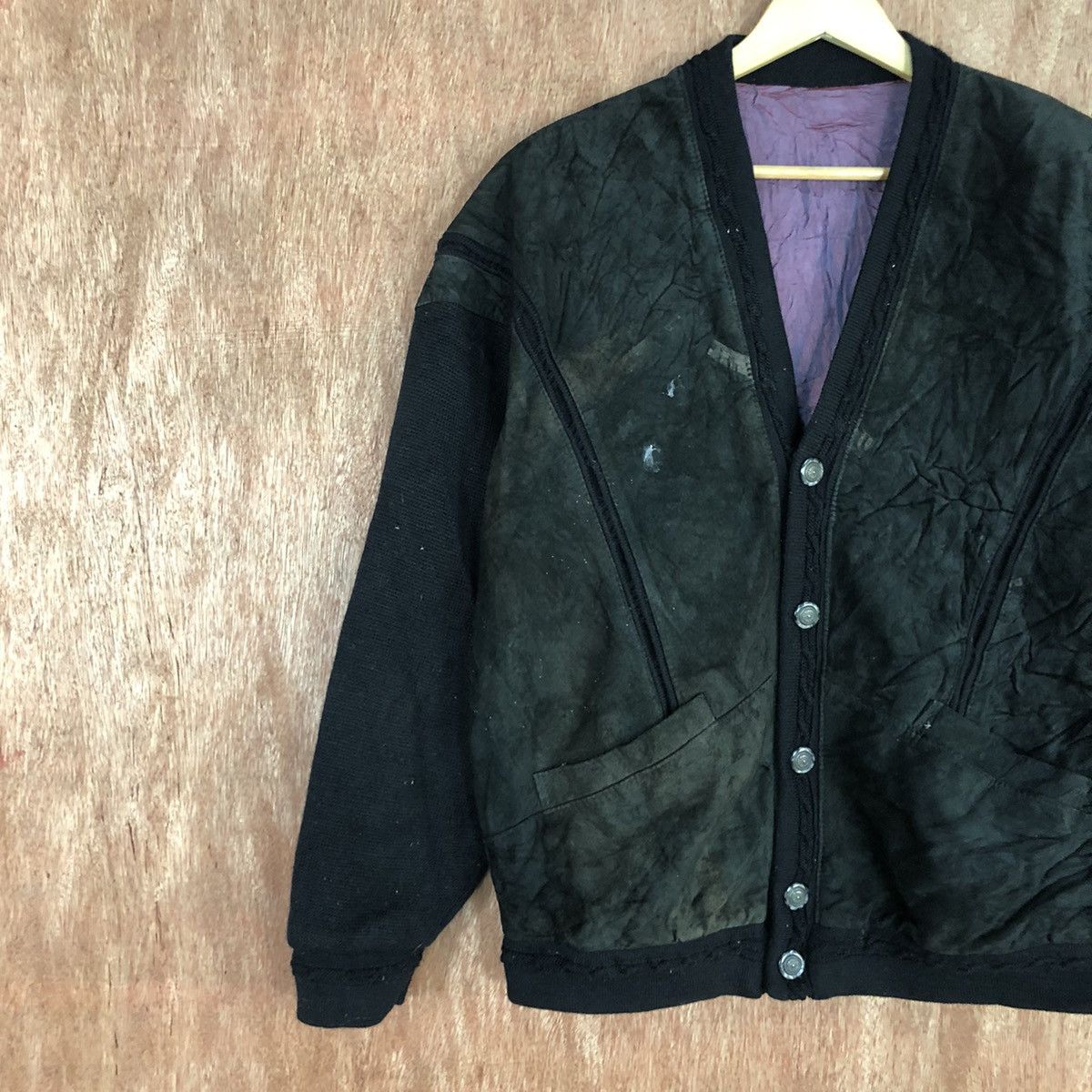 Vintage Japan Black vintage jacket #H321 Size US M / EU 48-50 / 2 - 7 Thumbnail