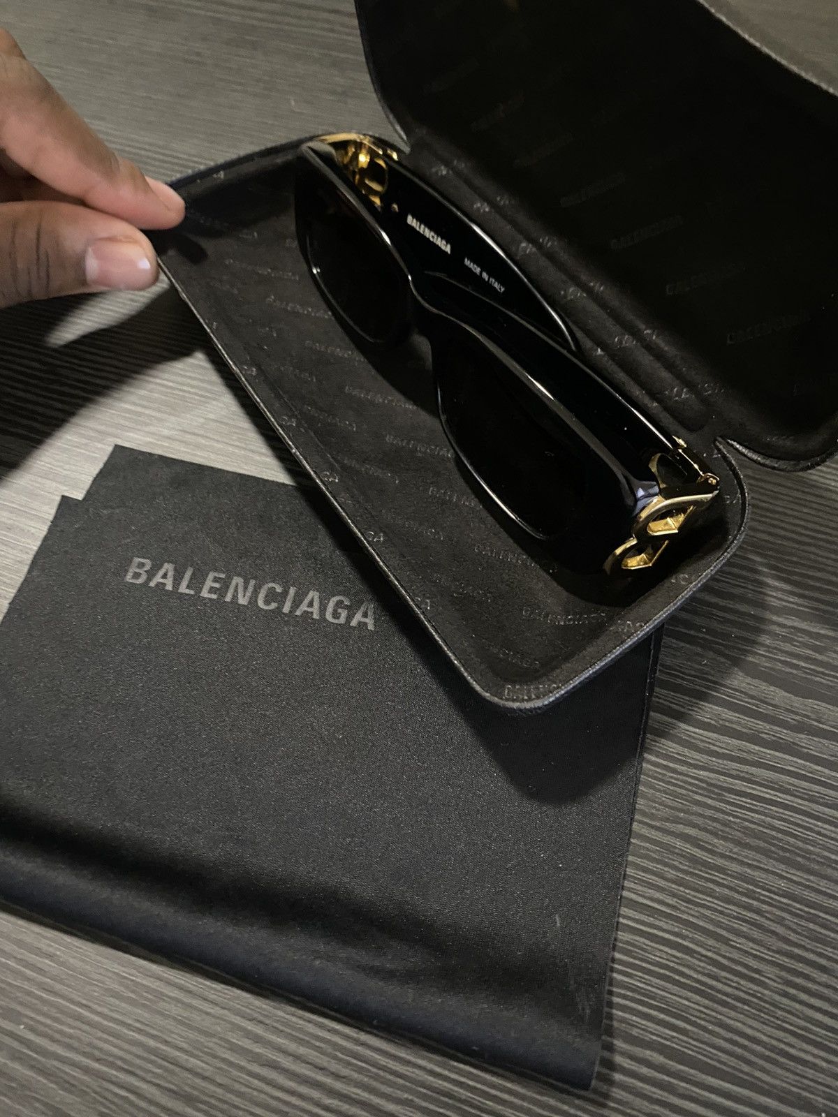 Balenciaga Balenciaga 51MM Rectangular Sunglasses Size ONE SIZE - 1 Thumbnail