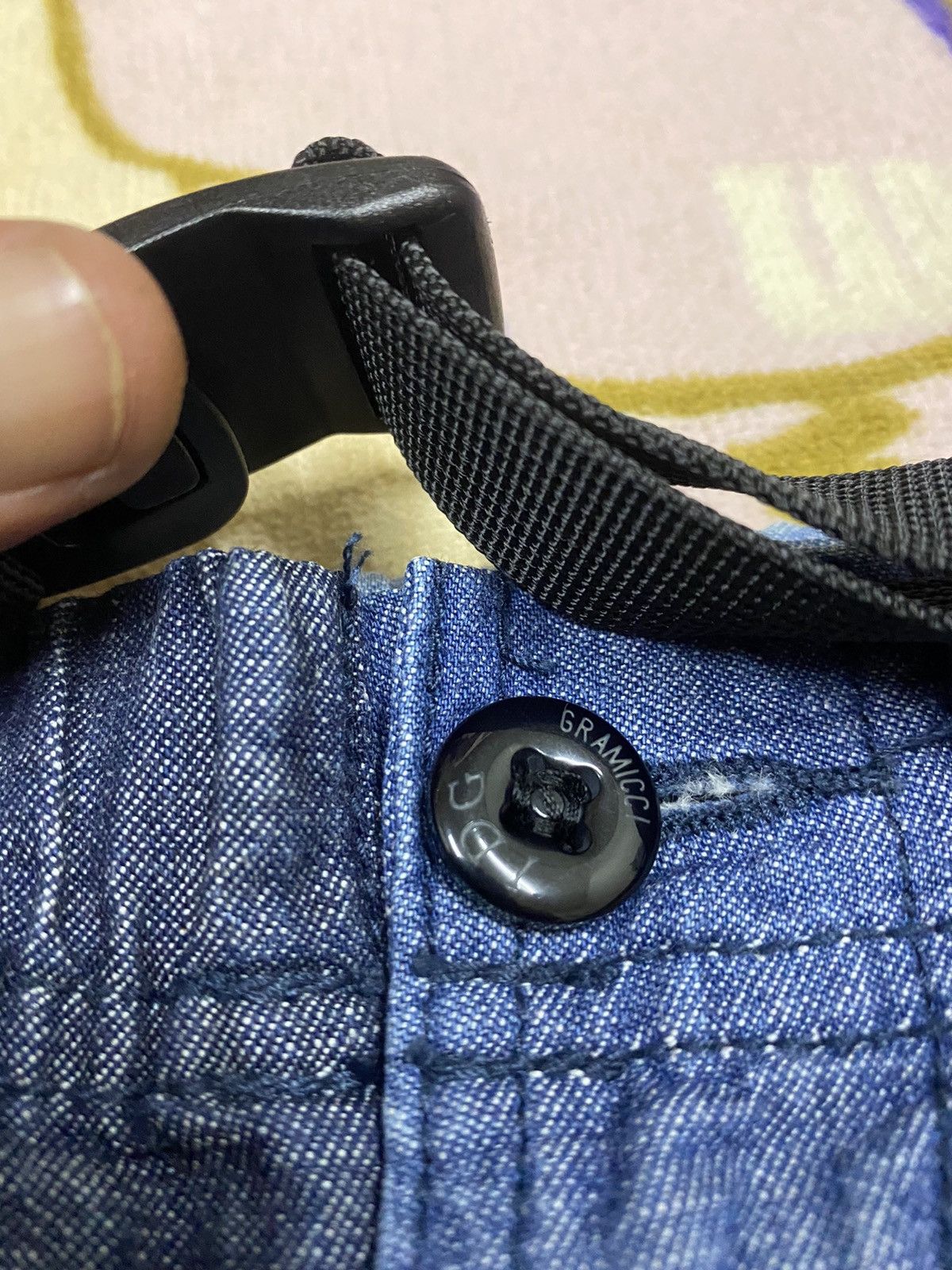 Gramicci × Indigo GRAMICCI USA Patchwork Short Pants x Rare Design Size US 32 / EU 48 - 5 Thumbnail