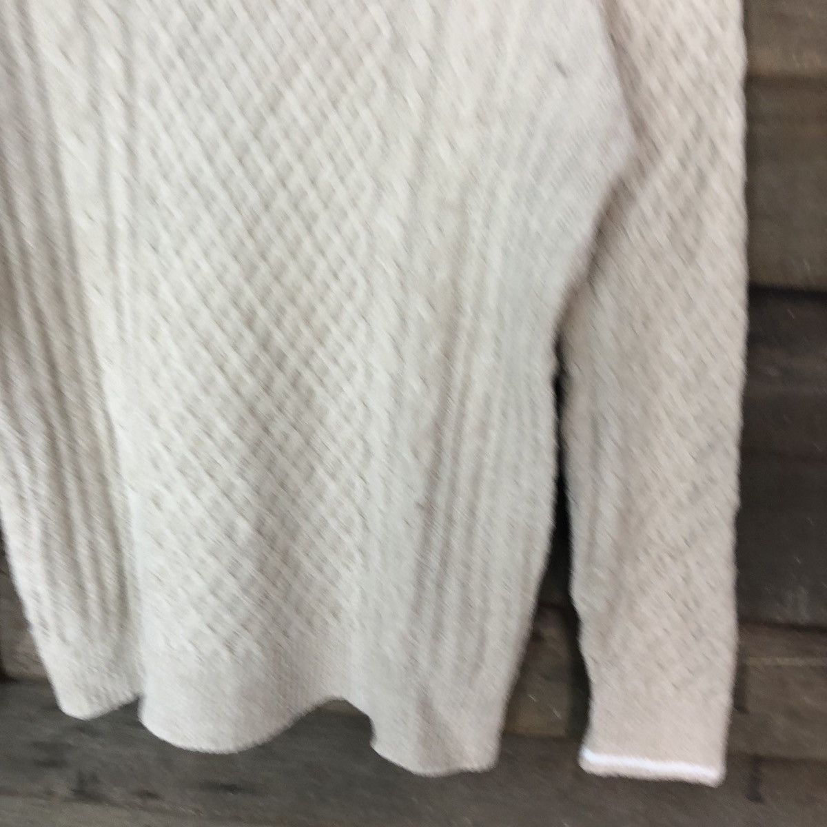 Aran Isles Knitwear × Japanese Brand Ming Brown cable Knitwear sweatshirt japan #6836 Size US S / EU 44-46 / 1 - 5 Thumbnail