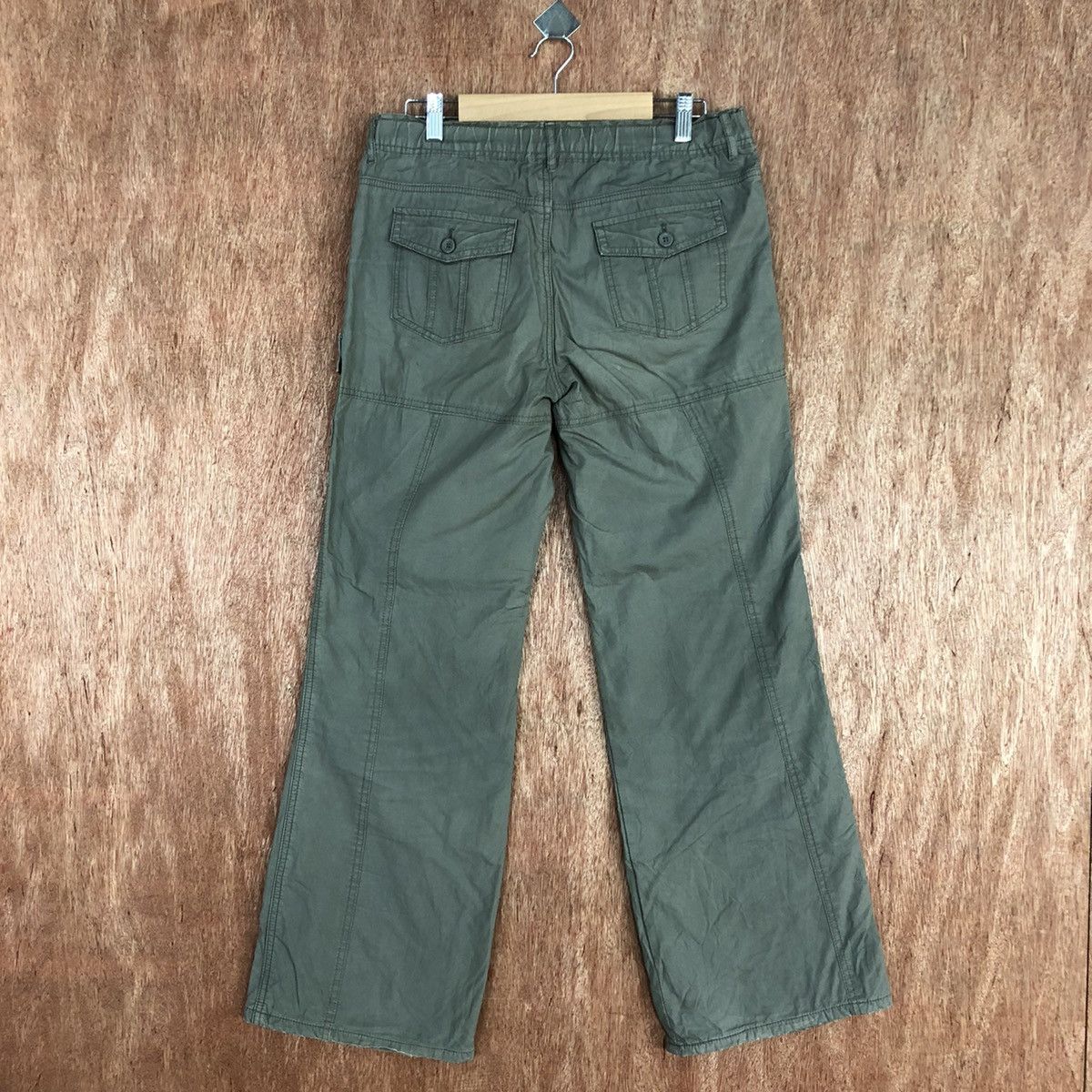 Japanese Brand Japan Grey Multipocket Tactical Cargo Pants #H336 Size US 30 / EU 46 - 10 Thumbnail
