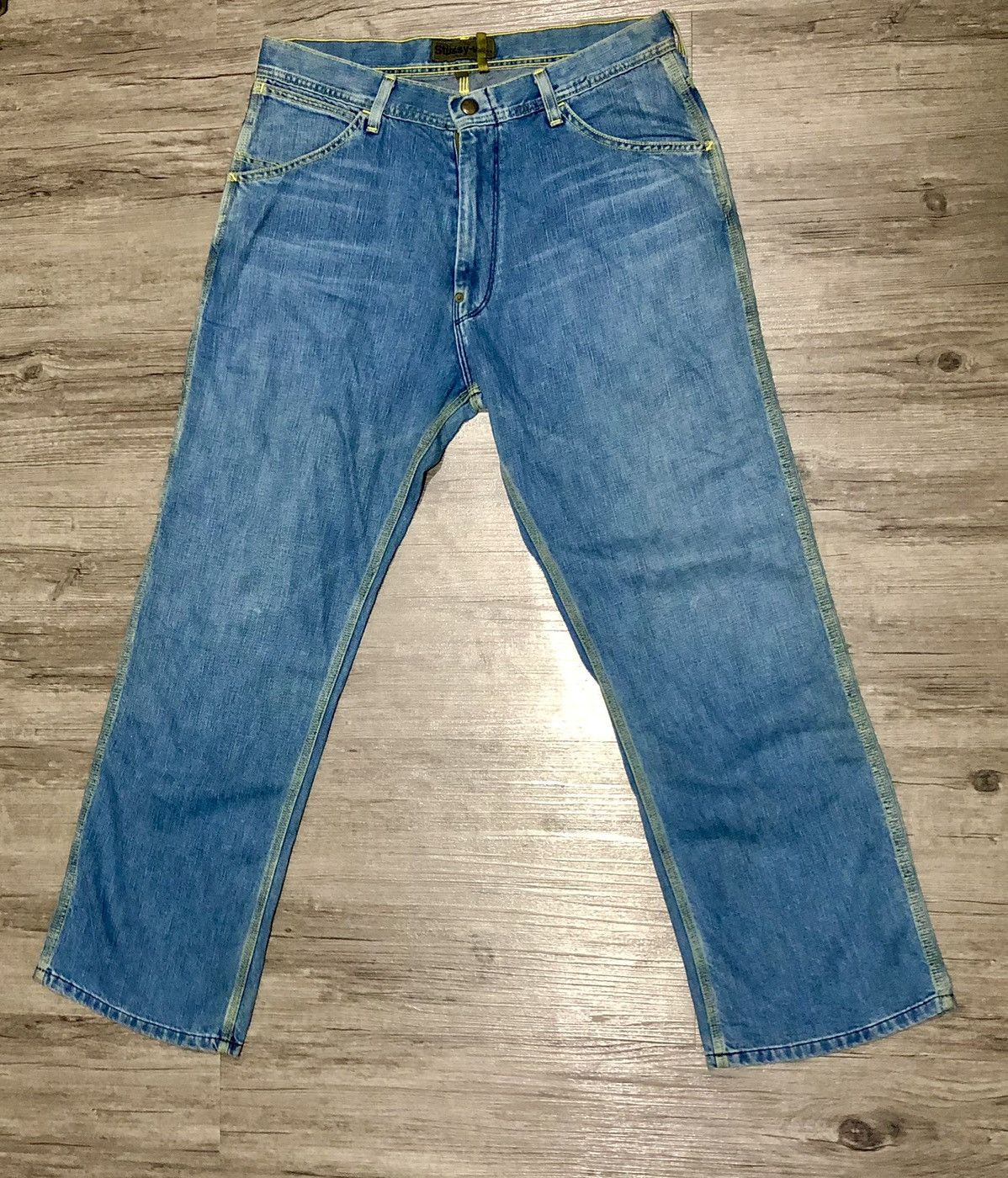 Stussy Stussy-WK Worker Labour Jeans Denim Size US 34 / EU 50 - 1 Thumbnail