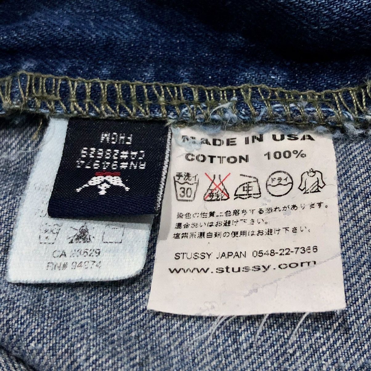 Stussy Stussy-WK Worker Labour Jeans Denim Size US 34 / EU 50 - 12 Thumbnail