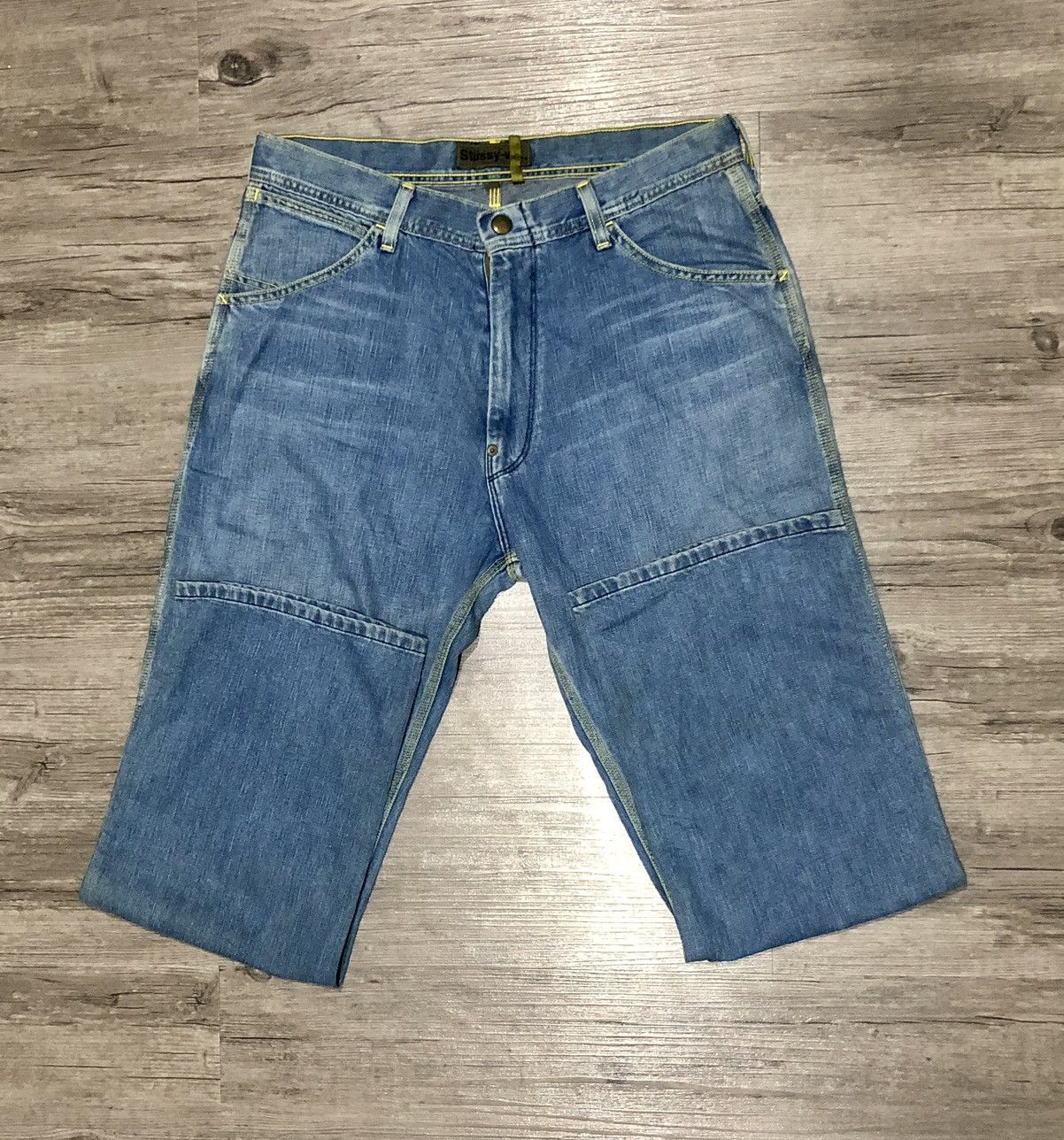 Stussy Stussy-WK Worker Labour Jeans Denim Size US 34 / EU 50 - 4 Thumbnail