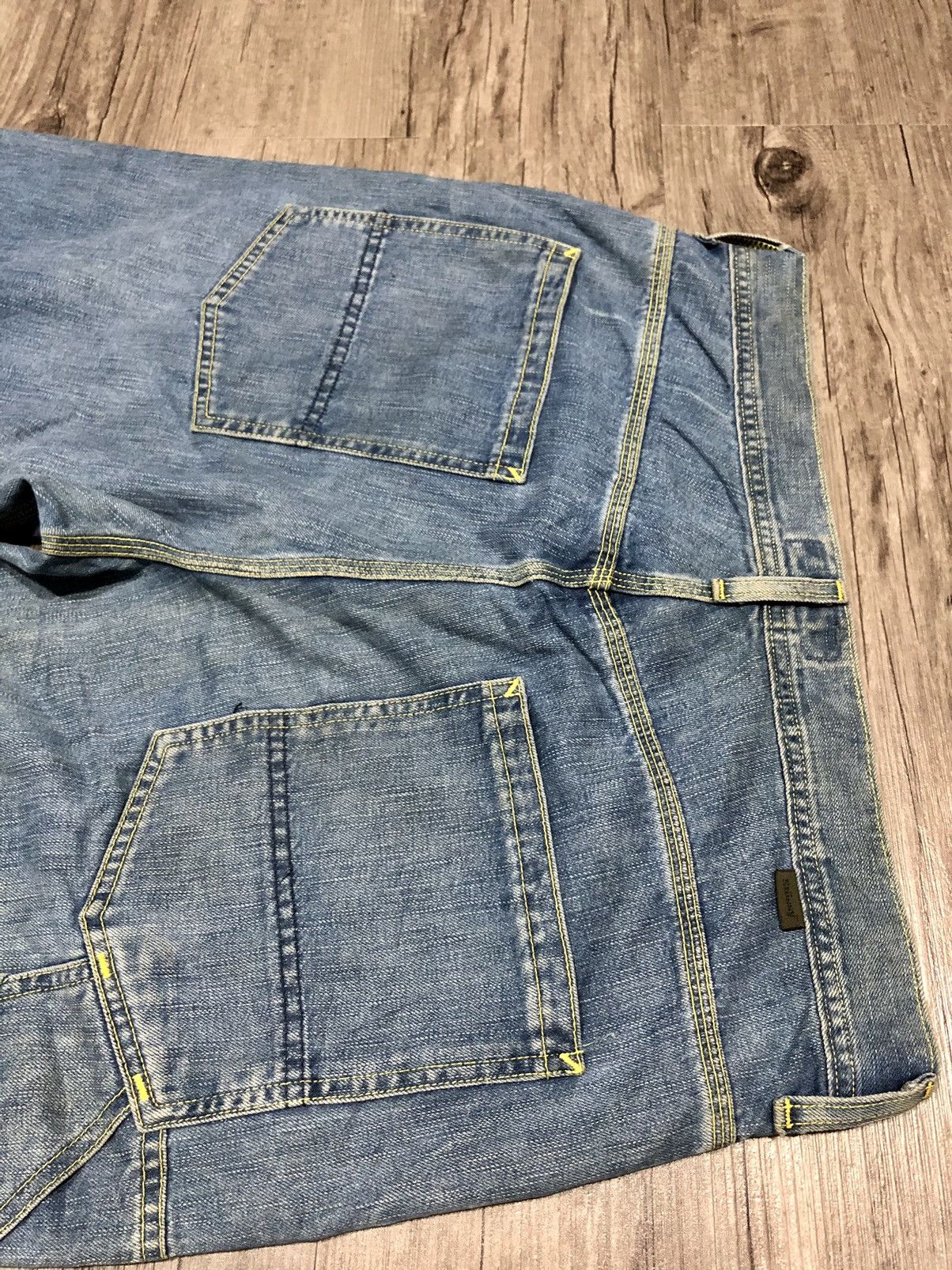 Stussy Stussy-WK Worker Labour Jeans Denim Size US 34 / EU 50 - 8 Thumbnail