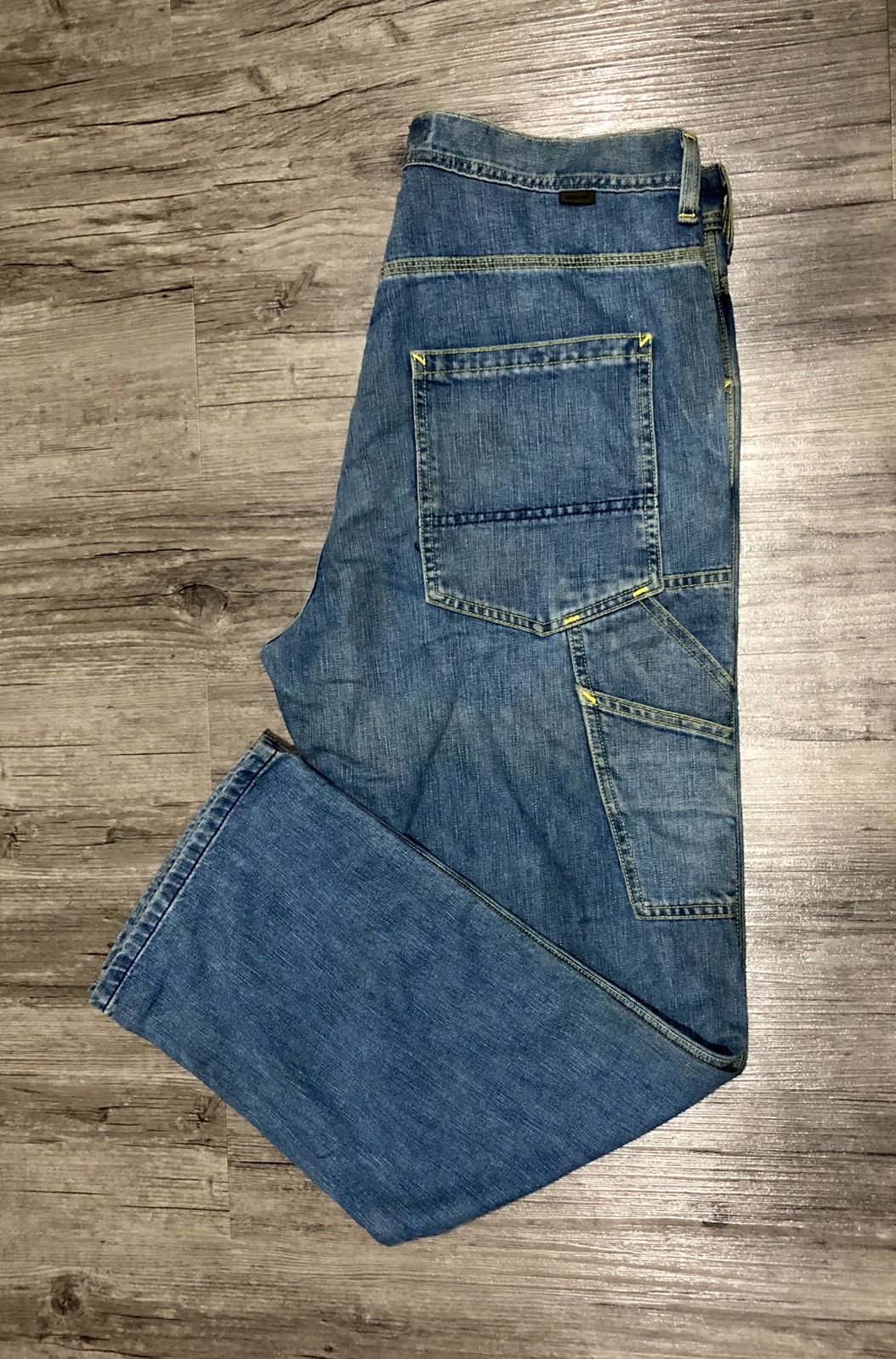 Stussy Stussy-WK Worker Labour Jeans Denim Size US 34 / EU 50 - 3 Thumbnail