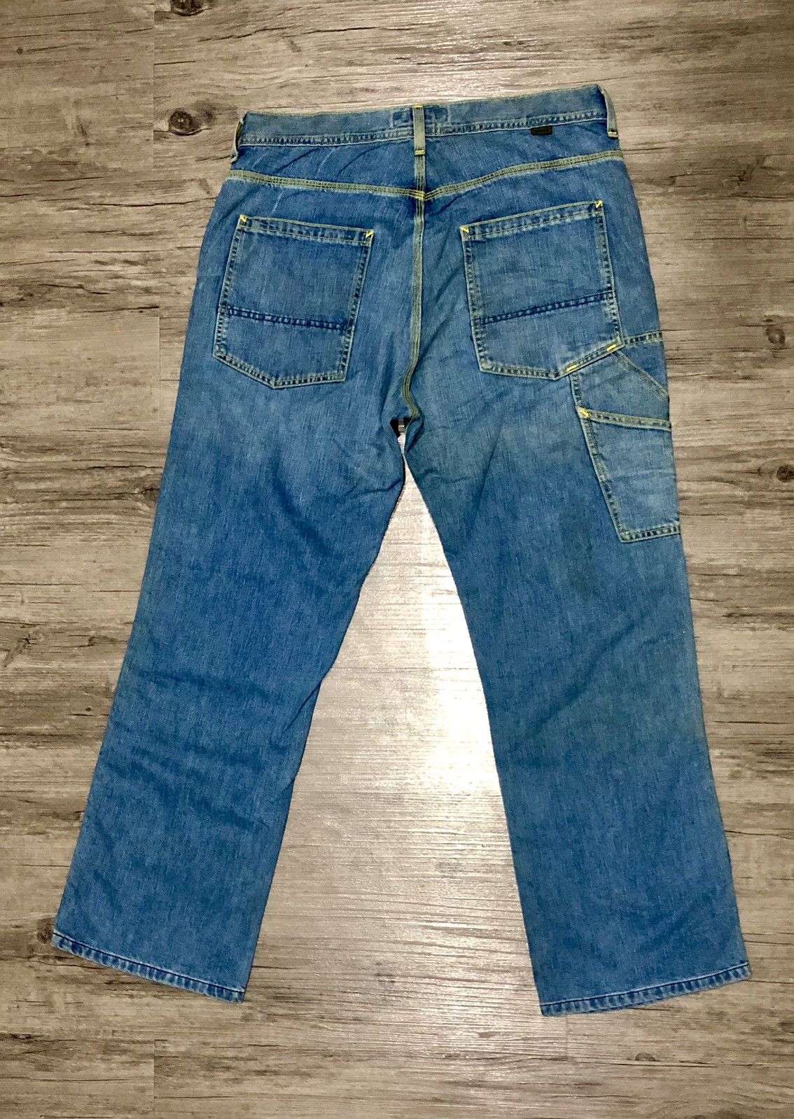 Stussy Stussy-WK Worker Labour Jeans Denim Size US 34 / EU 50 - 2 Thumbnail