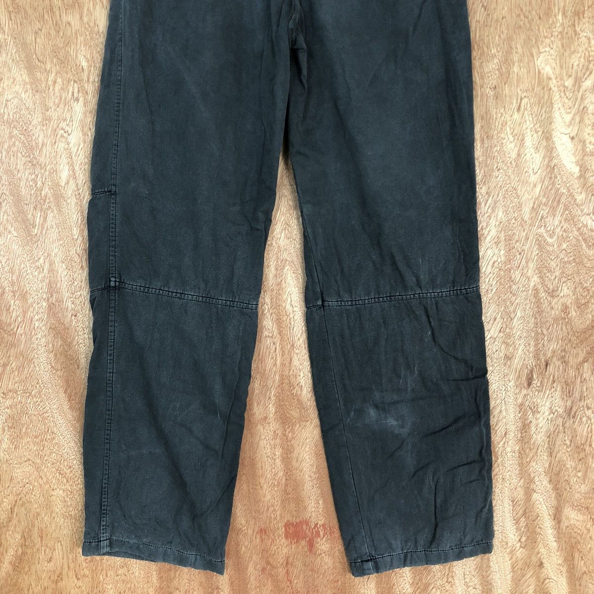 Armani Armani Jeans Black Faded Straight Pants #H335 Size 26" / US 2 / IT 38 - 11 Thumbnail
