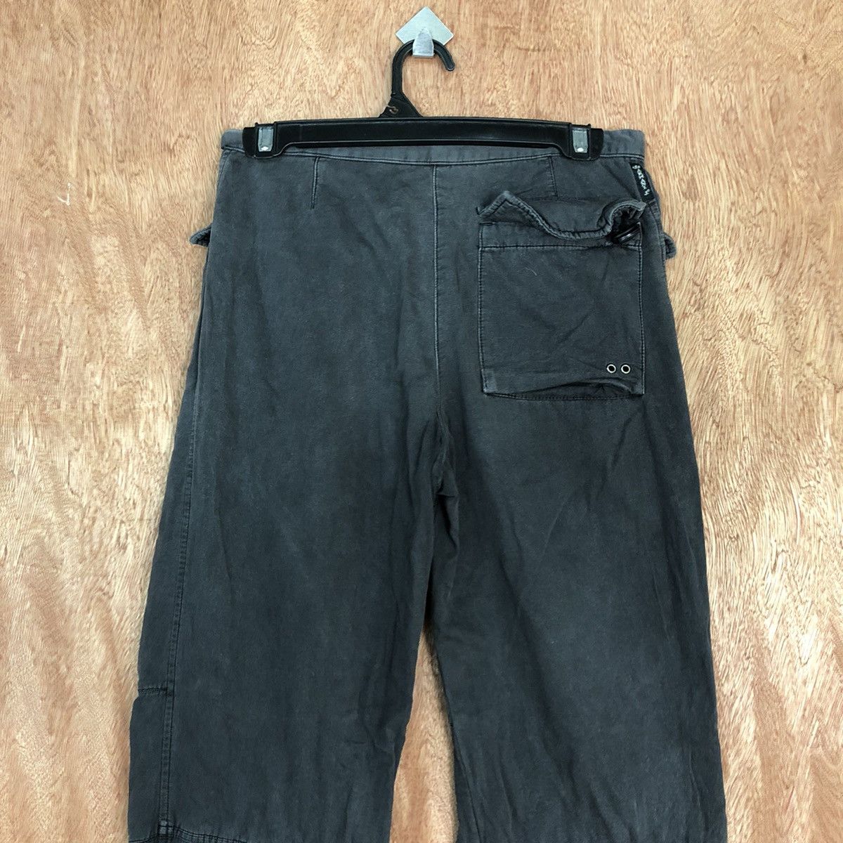 Armani Armani Jeans Black Faded Straight Pants #H335 Size 26" / US 2 / IT 38 - 10 Thumbnail