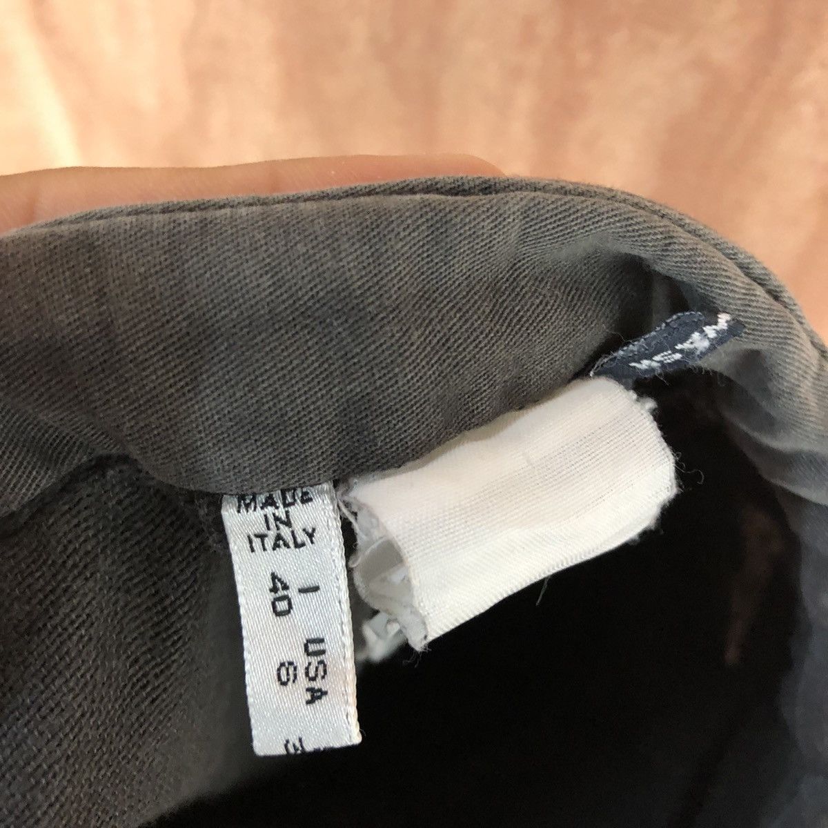 Armani Armani Jeans Black Faded Straight Pants #H335 Size 26" / US 2 / IT 38 - 13 Thumbnail