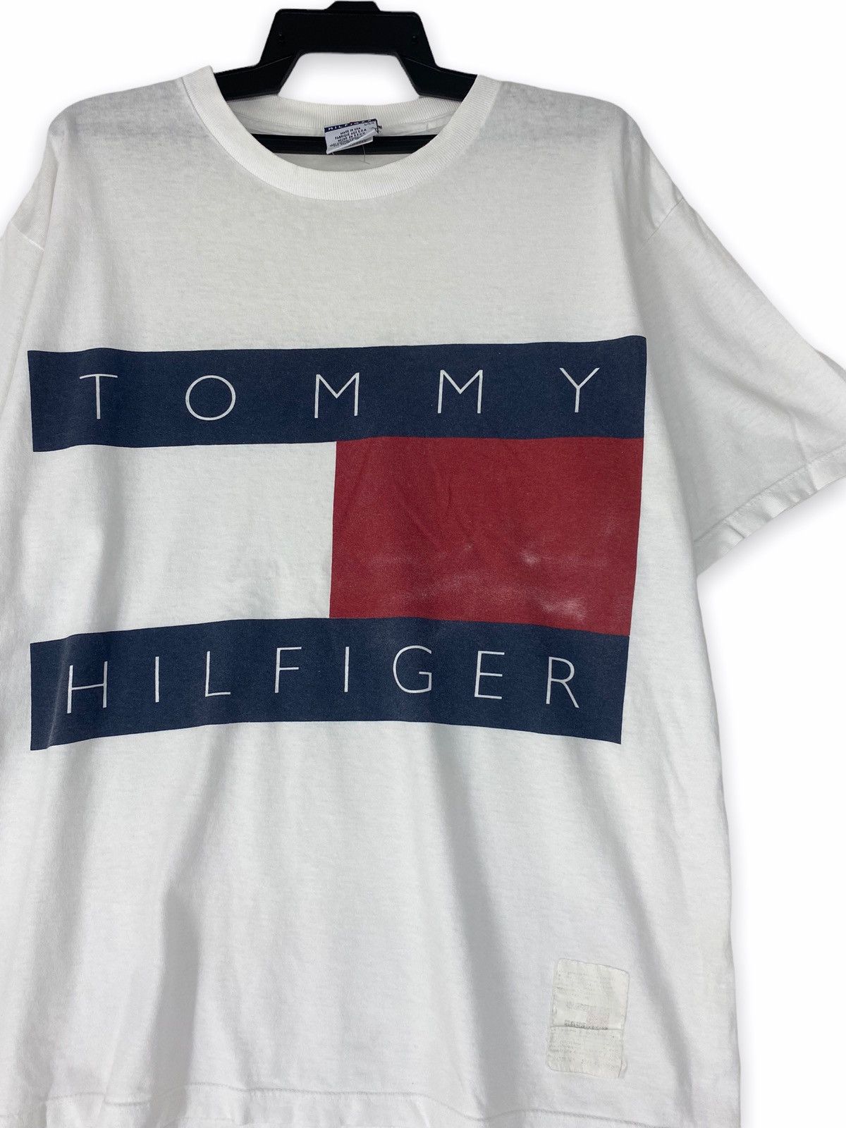 Tommy Hilfiger × Vintage Vintage rare big logo Size US L / EU 52-54 / 3 - 2 Thumbnail