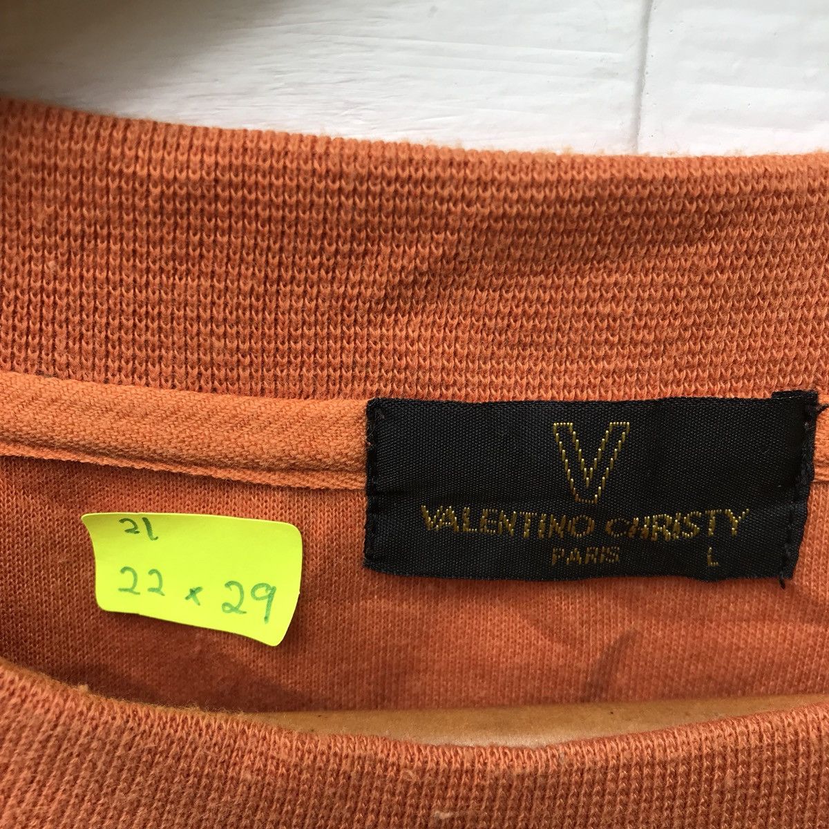 Designer × Valentino Valentino Christy Embroidery Logo Sweatshirt Size L / US 10 / IT 46 - 7 Thumbnail