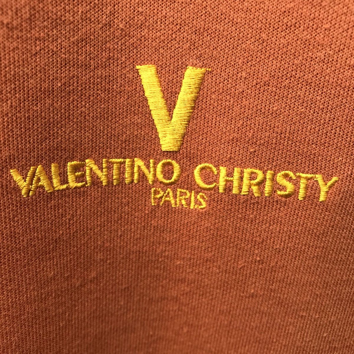 Designer × Valentino Valentino Christy Embroidery Logo Sweatshirt Size L / US 10 / IT 46 - 4 Thumbnail