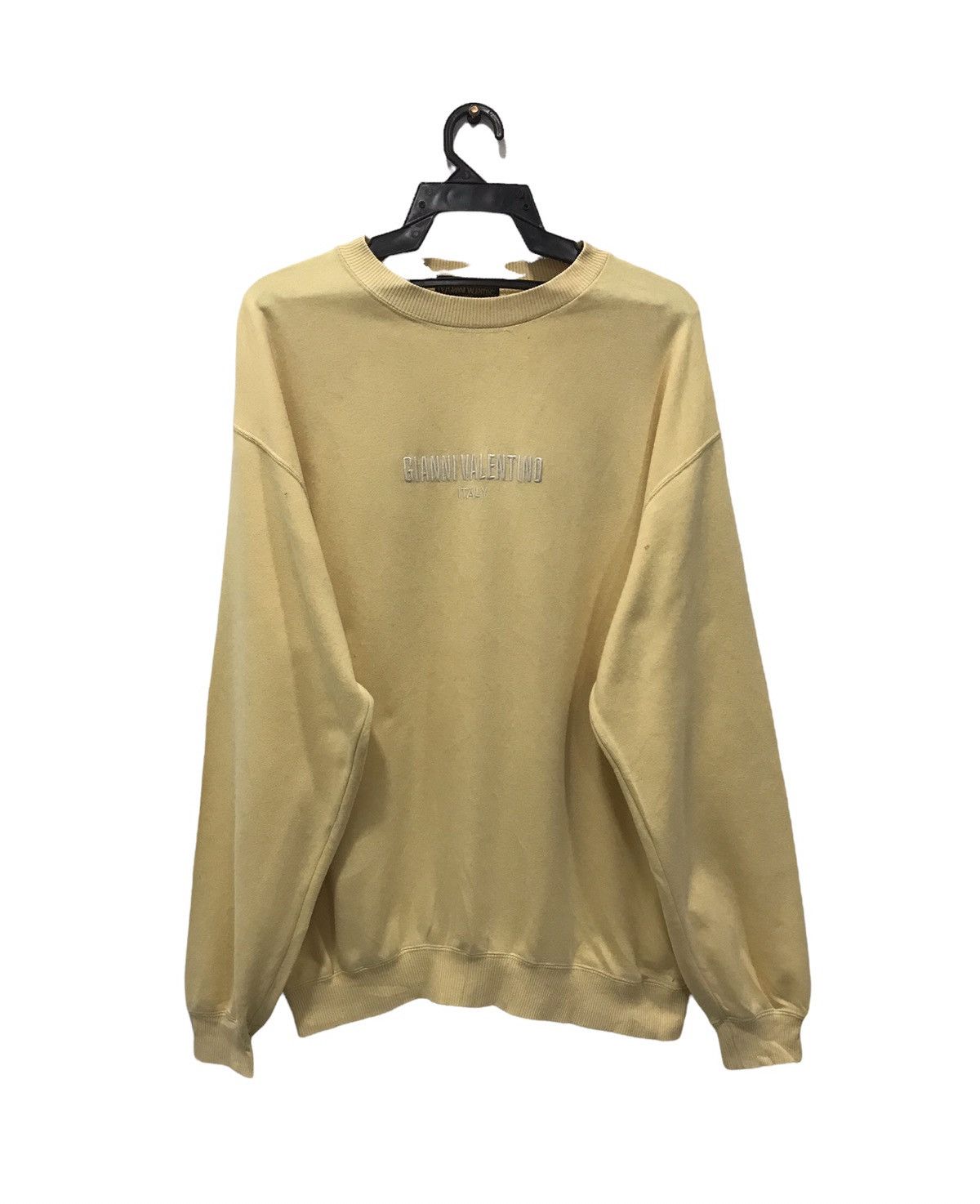 Vintage VINTAGE GIANNI VALENTINO ITALY SWEATSHIRT Size US L / EU 52-54 / 3 - 1 Thumbnail