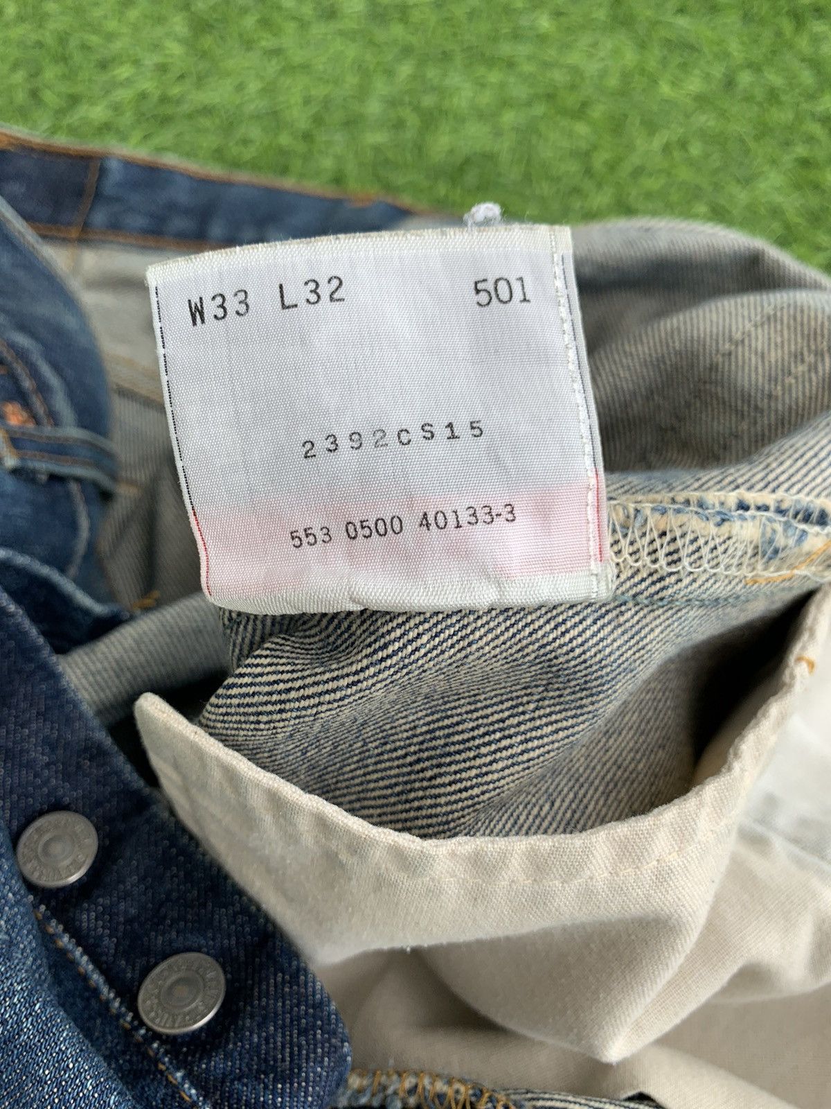Levi's Vintage Levis 501 Distressed Jeans Size US 32 / EU 48 - 11 Thumbnail