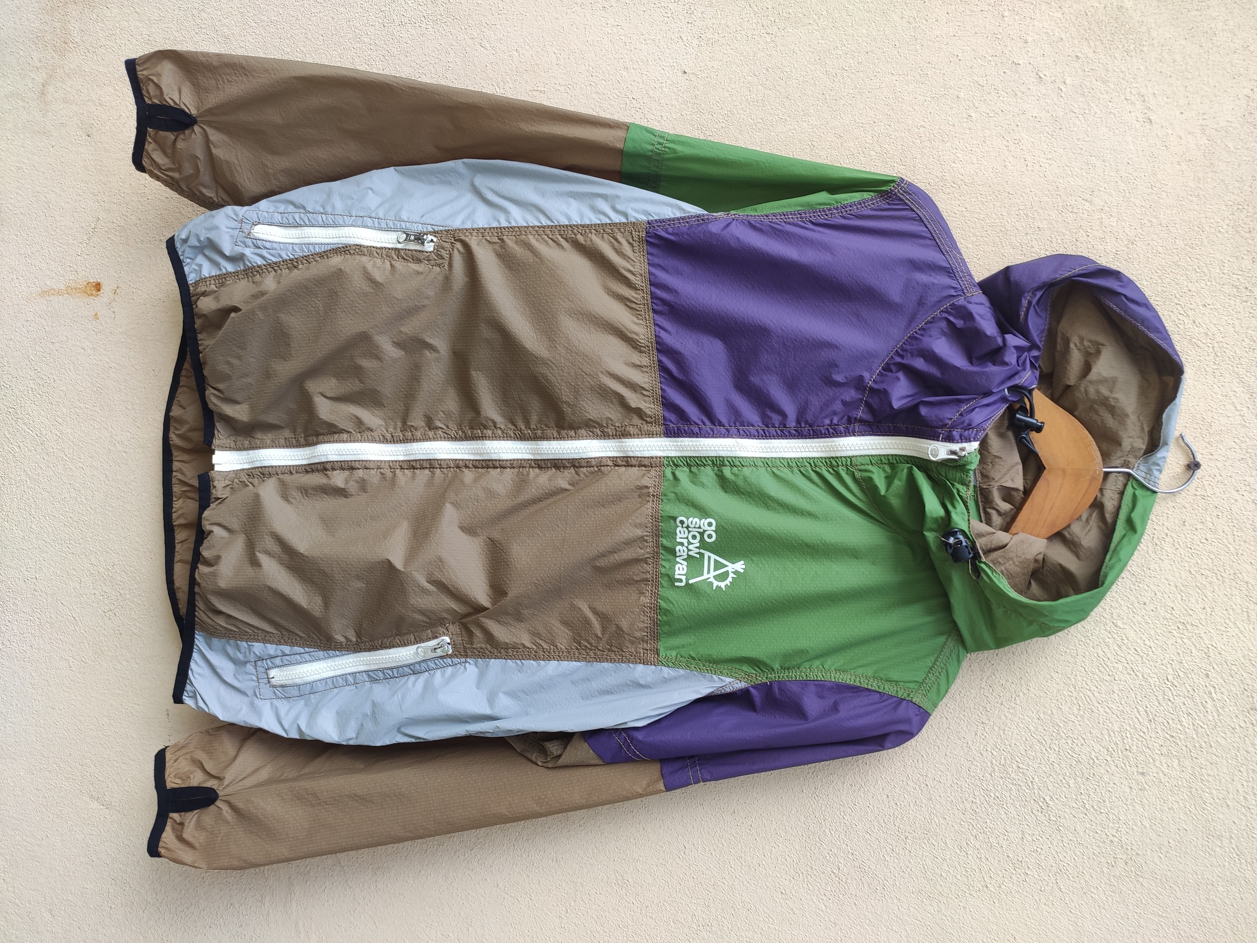 go slow caravan Go Slow Caravan windbreaker light jacket multicolour Size US M / EU 48-50 / 2 - 1 Thumbnail