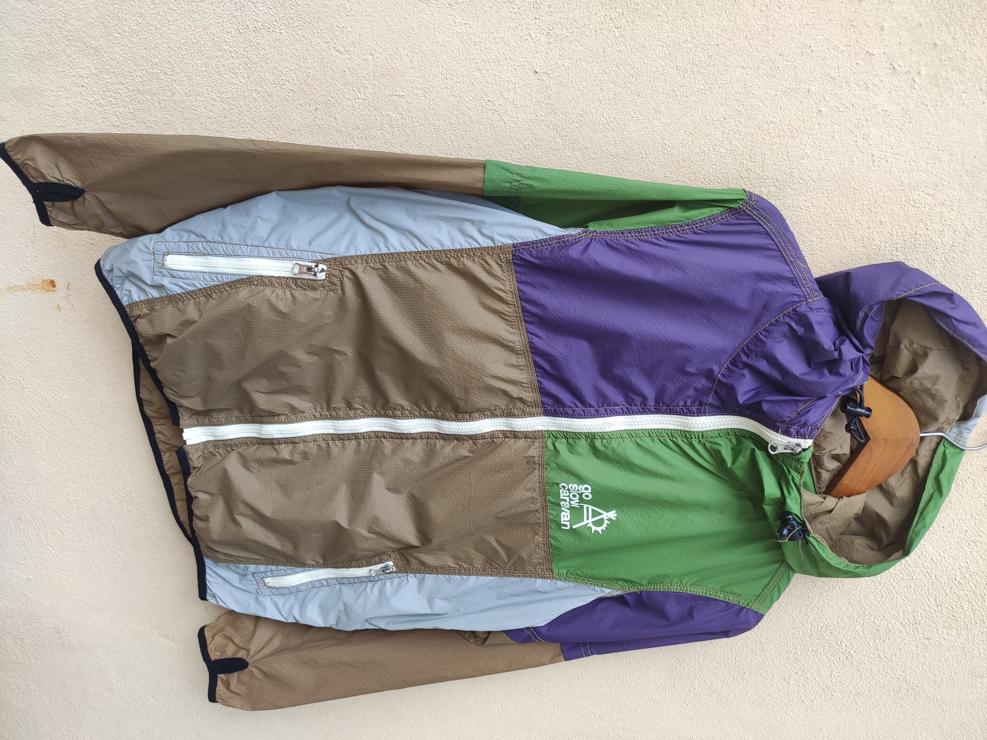 go slow caravan Go Slow Caravan windbreaker light jacket multicolour Size US M / EU 48-50 / 2 - 3 Thumbnail