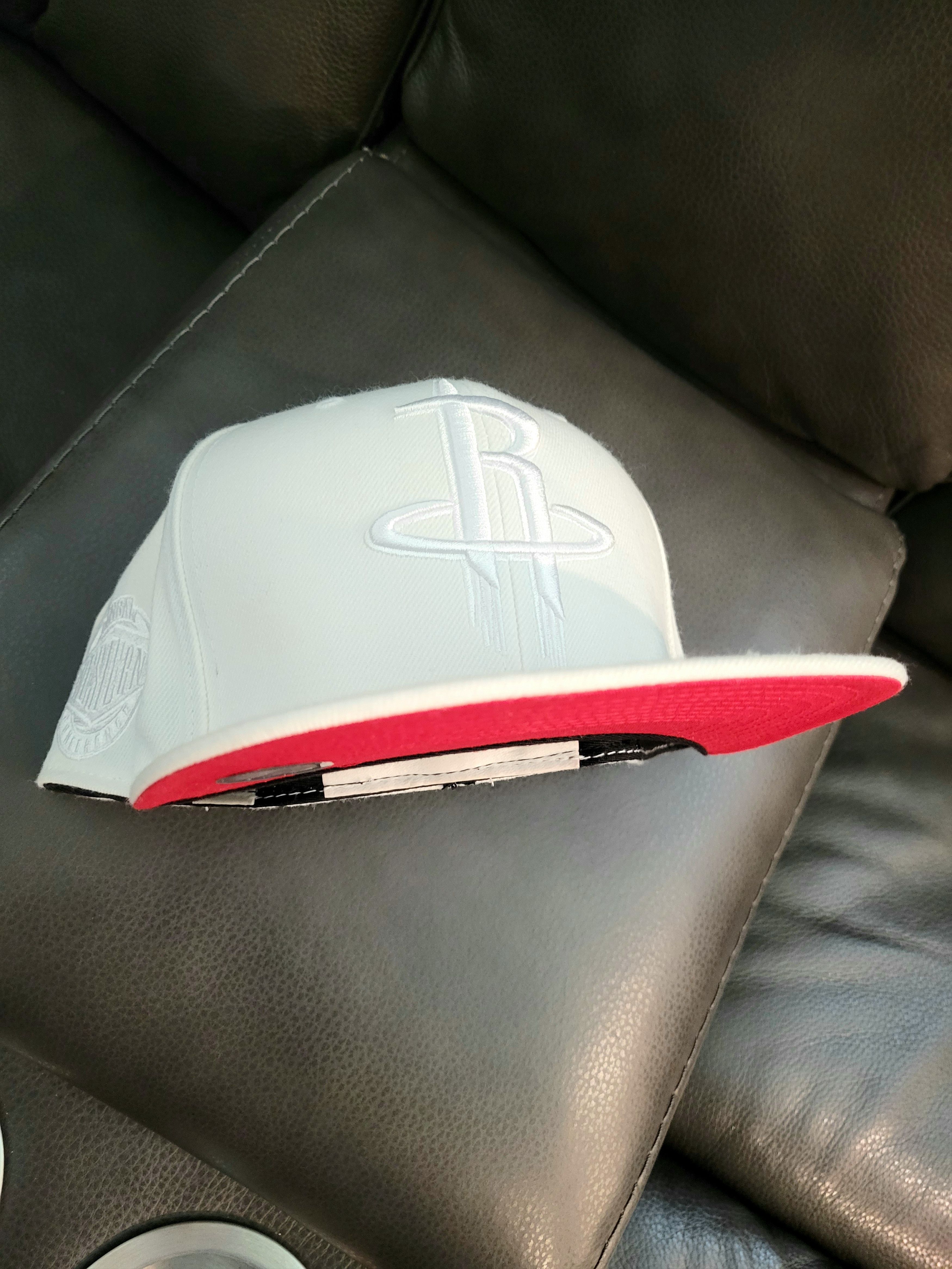 Mitchell & Ness Mitchell & Ness Houston Rockets Fitted Hat 7 5/8 | Grailed