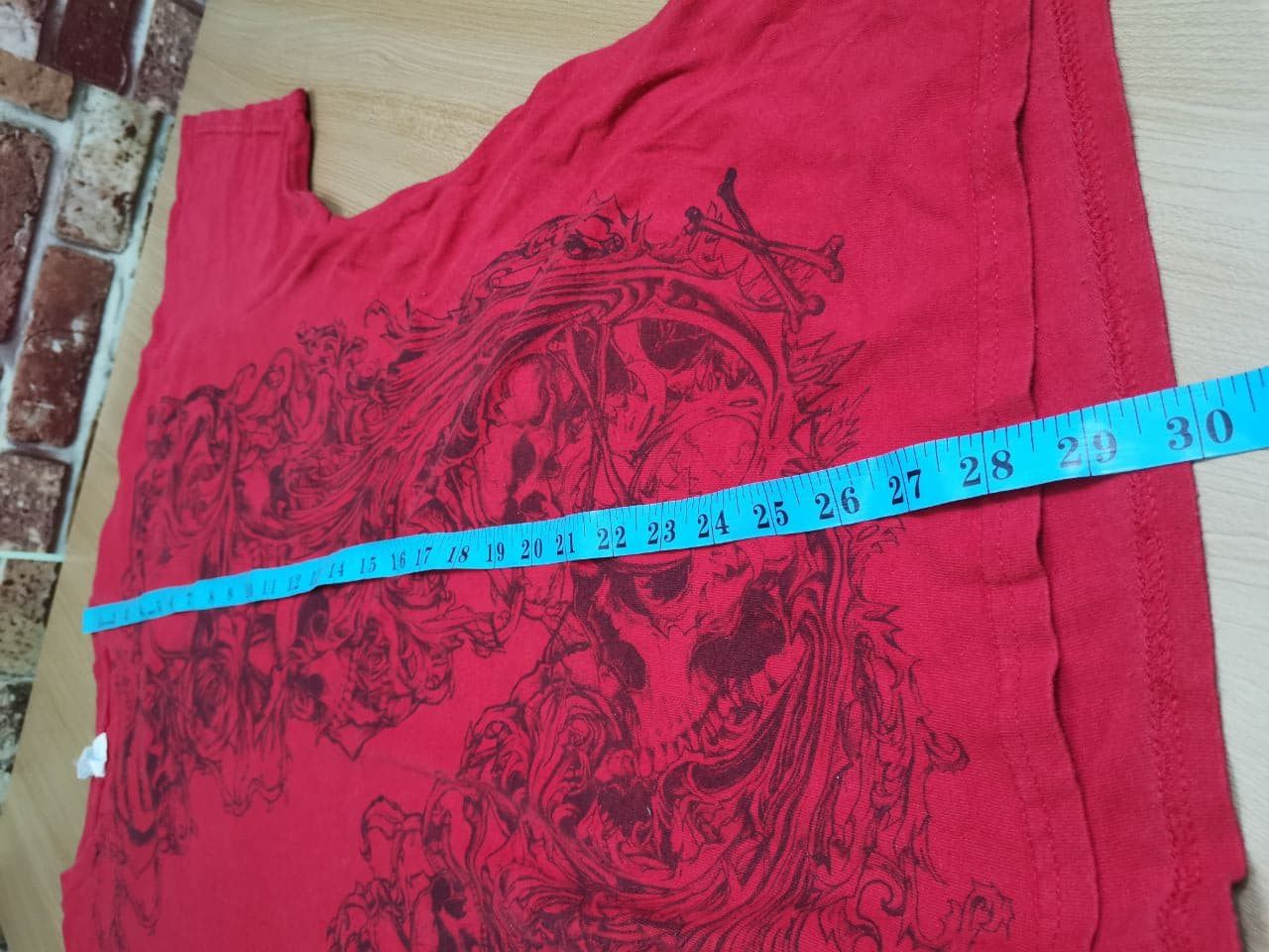 Japanese Brand × Vintage Vintage Skull Big Size XL Size shirt Size US XL / EU 56 / 4 - 5 Thumbnail