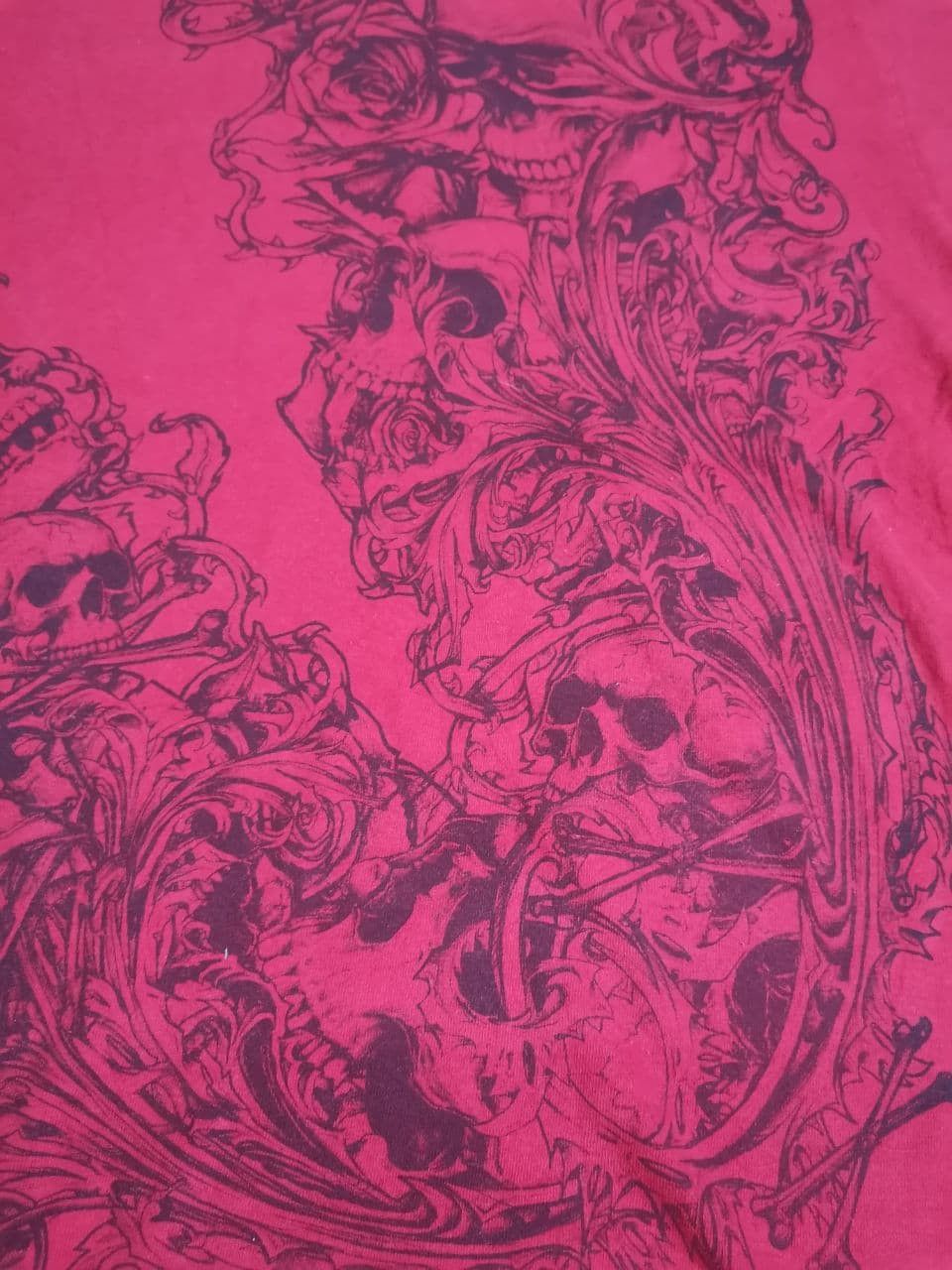 Japanese Brand × Vintage Vintage Skull Big Size XL Size shirt Size US XL / EU 56 / 4 - 2 Thumbnail