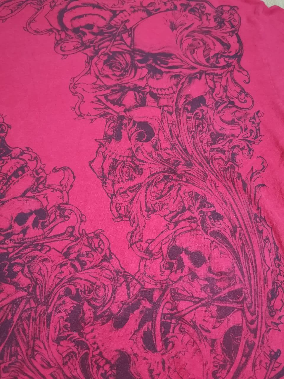 Japanese Brand × Vintage Vintage Skull Big Size XL Size shirt Size US XL / EU 56 / 4 - 7 Thumbnail
