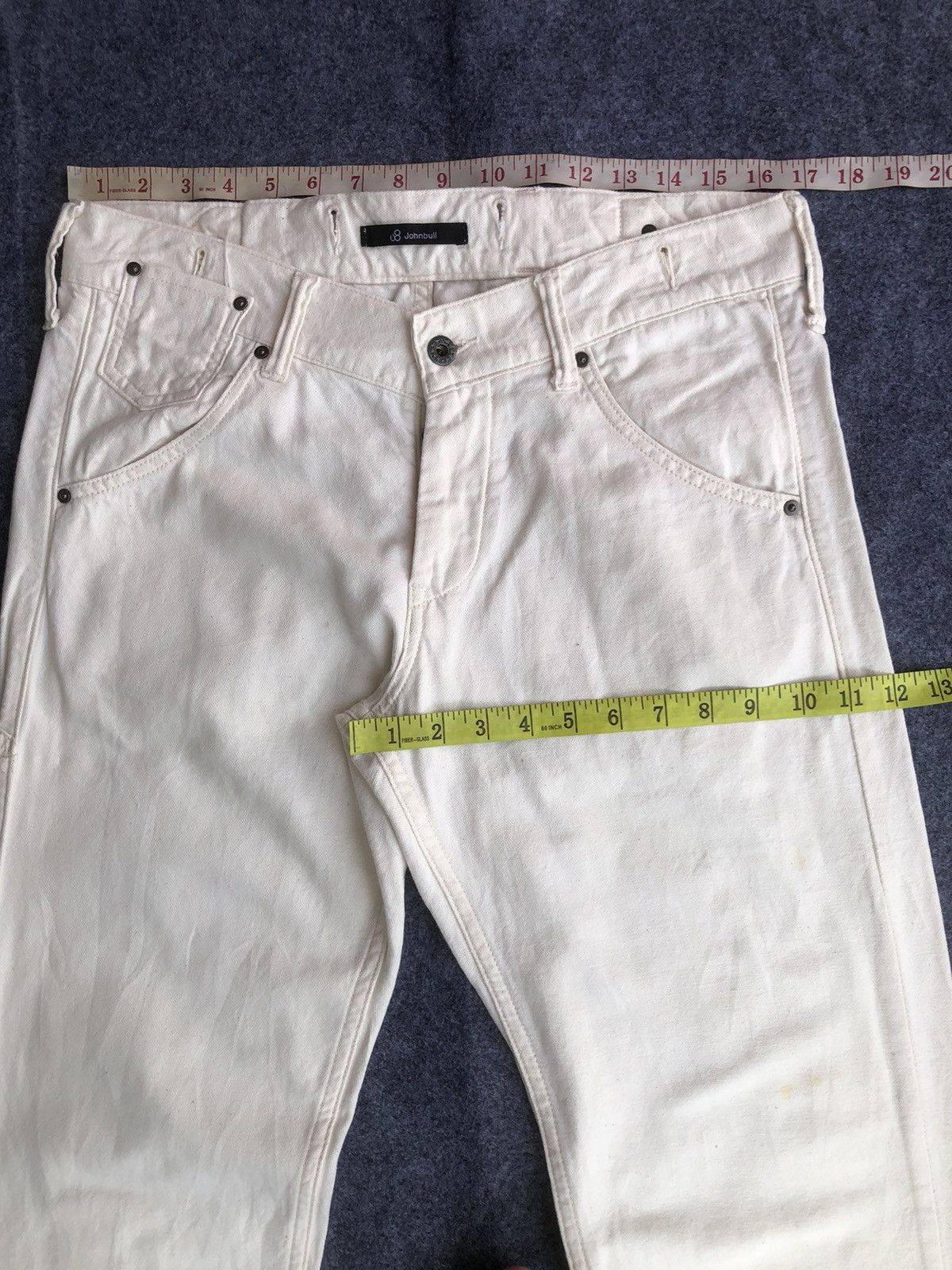 Johnbull Rare🔥JohnBull Selvedge Jeans Made in Japan Size US 34 / EU 50 - 9 Thumbnail
