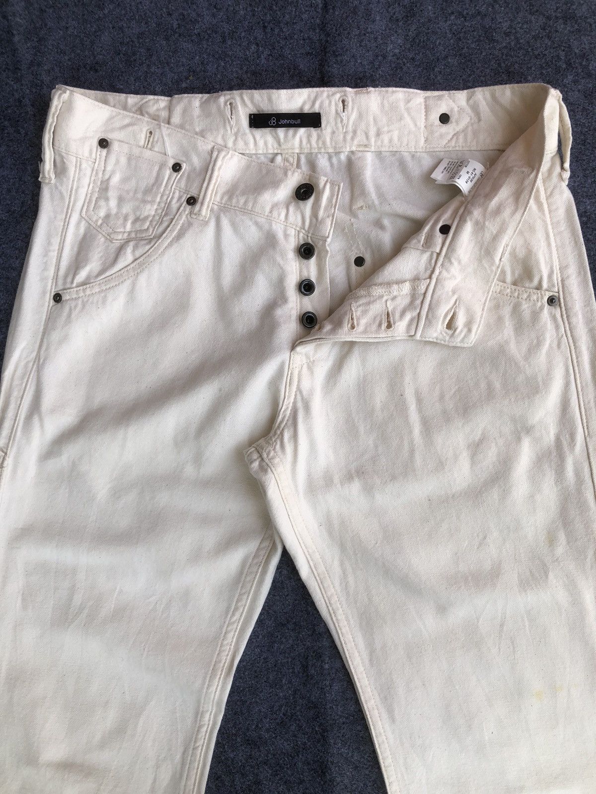 Johnbull Rare🔥JohnBull Selvedge Jeans Made in Japan Size US 34 / EU 50 - 2 Thumbnail
