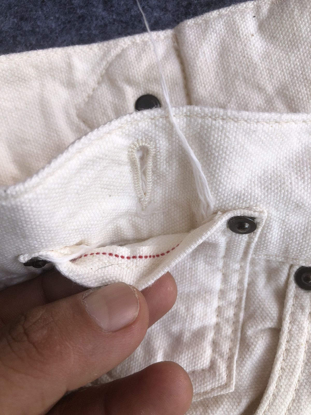 Johnbull Rare🔥JohnBull Selvedge Jeans Made in Japan Size US 34 / EU 50 - 6 Thumbnail