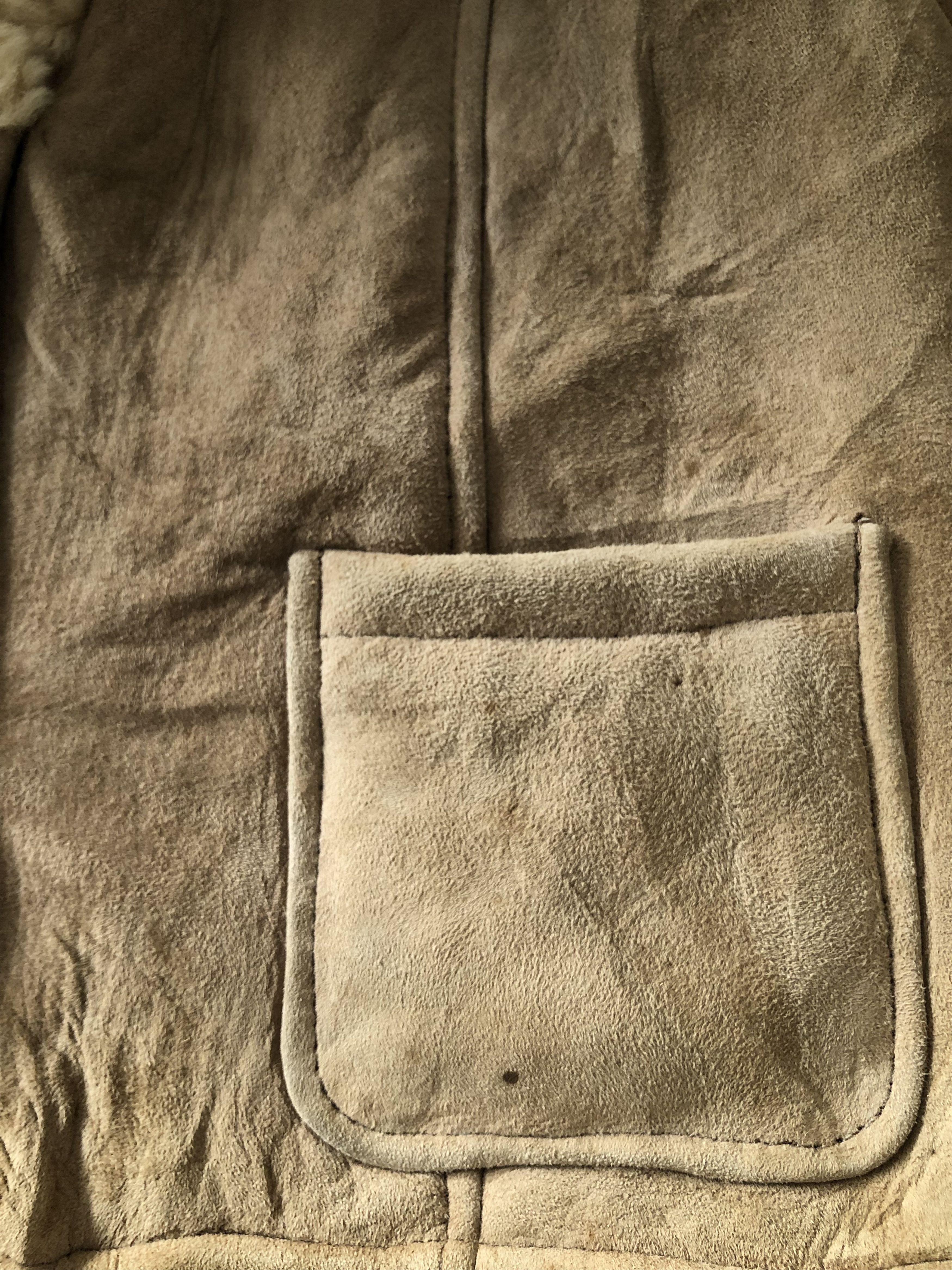 Genuine Leather VINTAGE SHEEP SKIN SHEARLING VEST Size US S / EU 44-46 / 1 - 4 Thumbnail