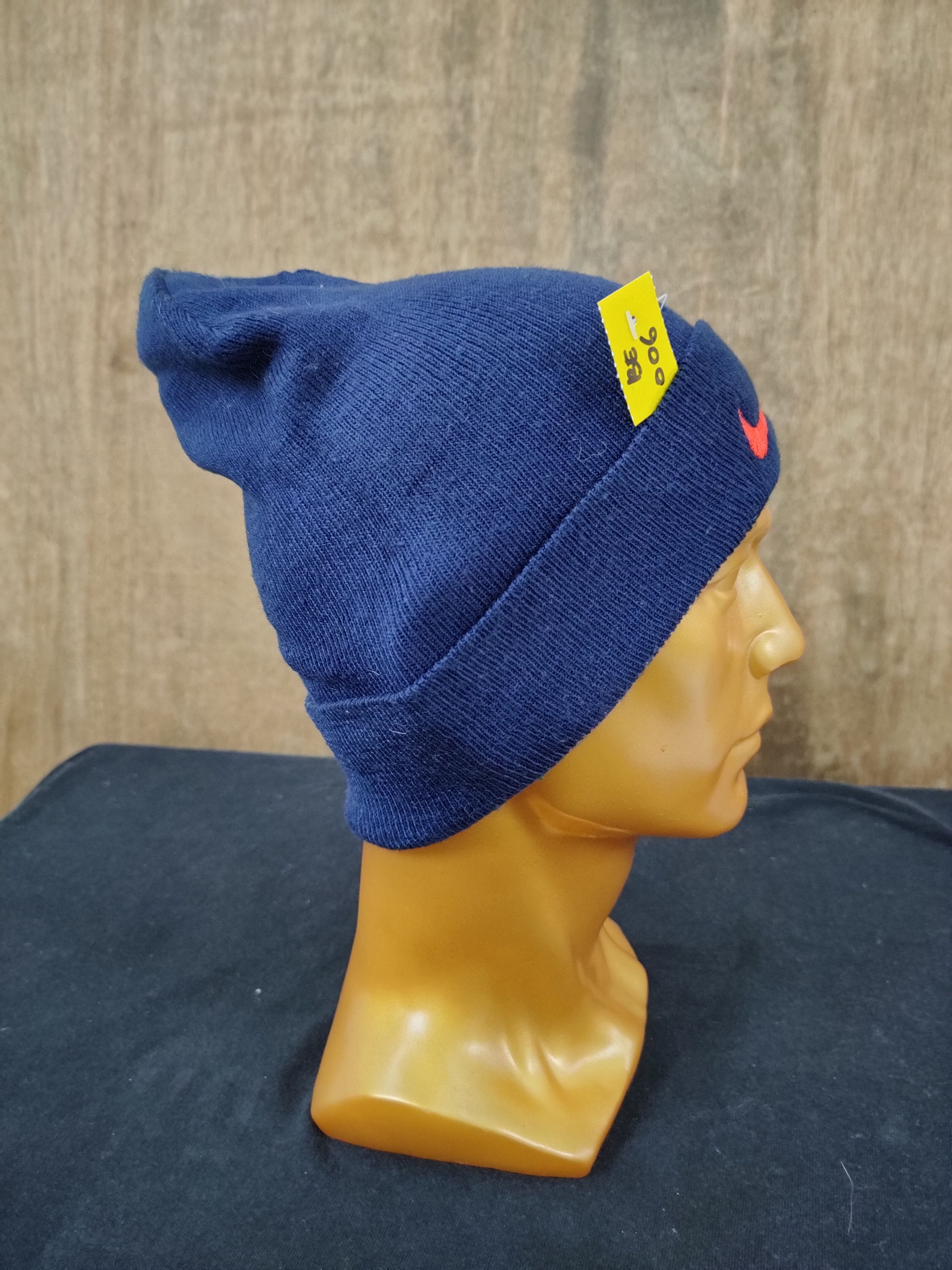 Nike Nike Made In USA beanie hat embroidery big red logo #006 Size ONE SIZE - 4 Thumbnail