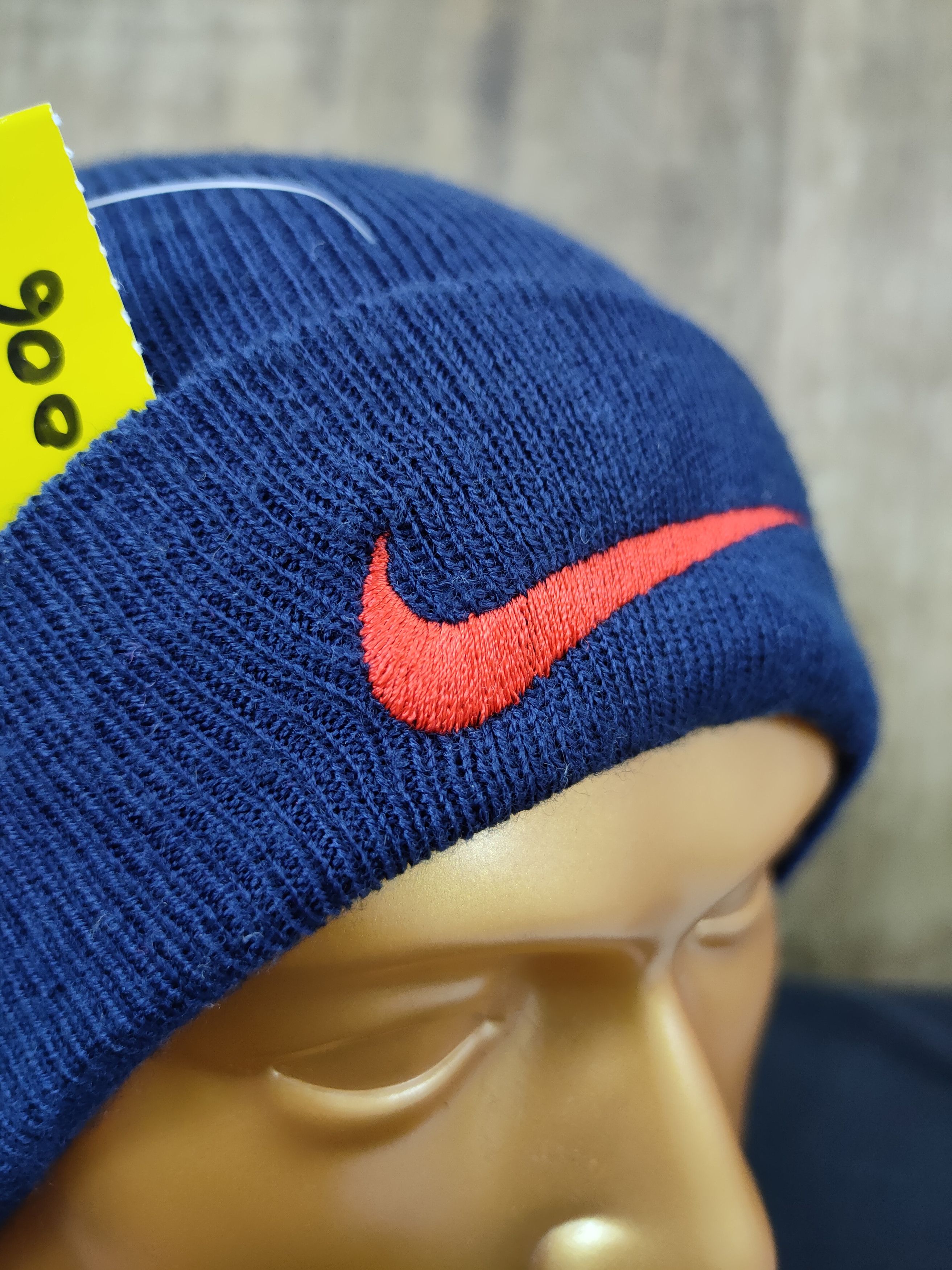 Nike Nike Made In USA beanie hat embroidery big red logo #006 Size ONE SIZE - 5 Thumbnail