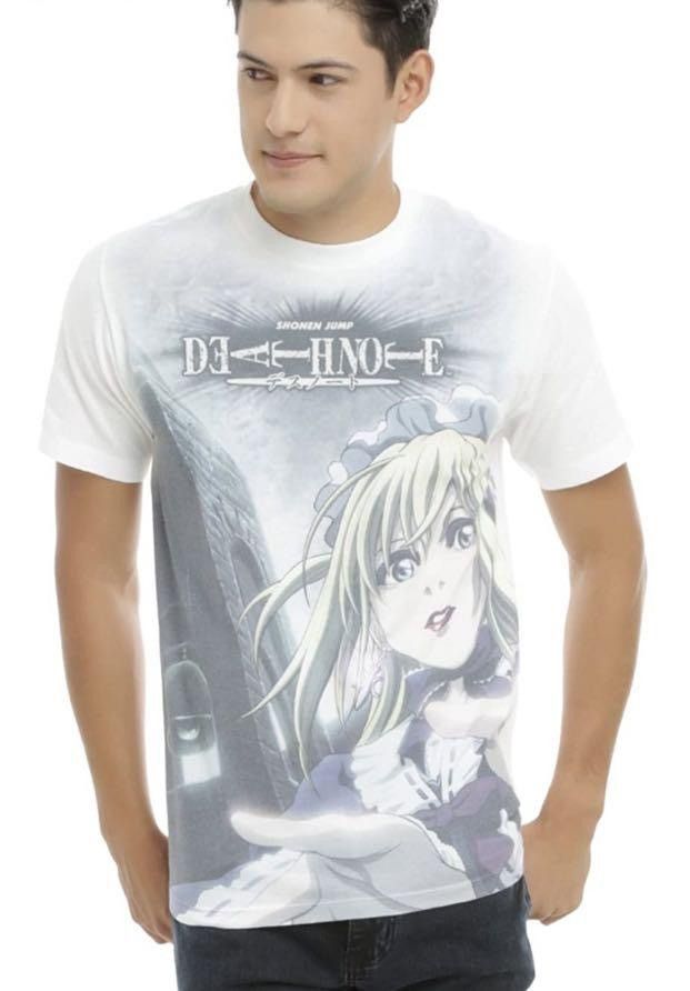 Cartoon Network × Japanese Brand RARE DEATH NOTE MISA AMANE TSHIRT SEALED IN PLASTIC Size US L / EU 52-54 / 3 - 6 Thumbnail